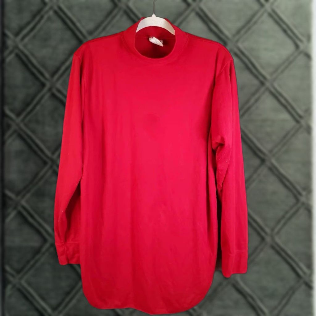 Wilson VINTAGE Wilson Long Sleeve Shirt Men XX L Red USA Golf Tennis RARE Size US XXL / EU 58 / 5 - 1 Thumbnail