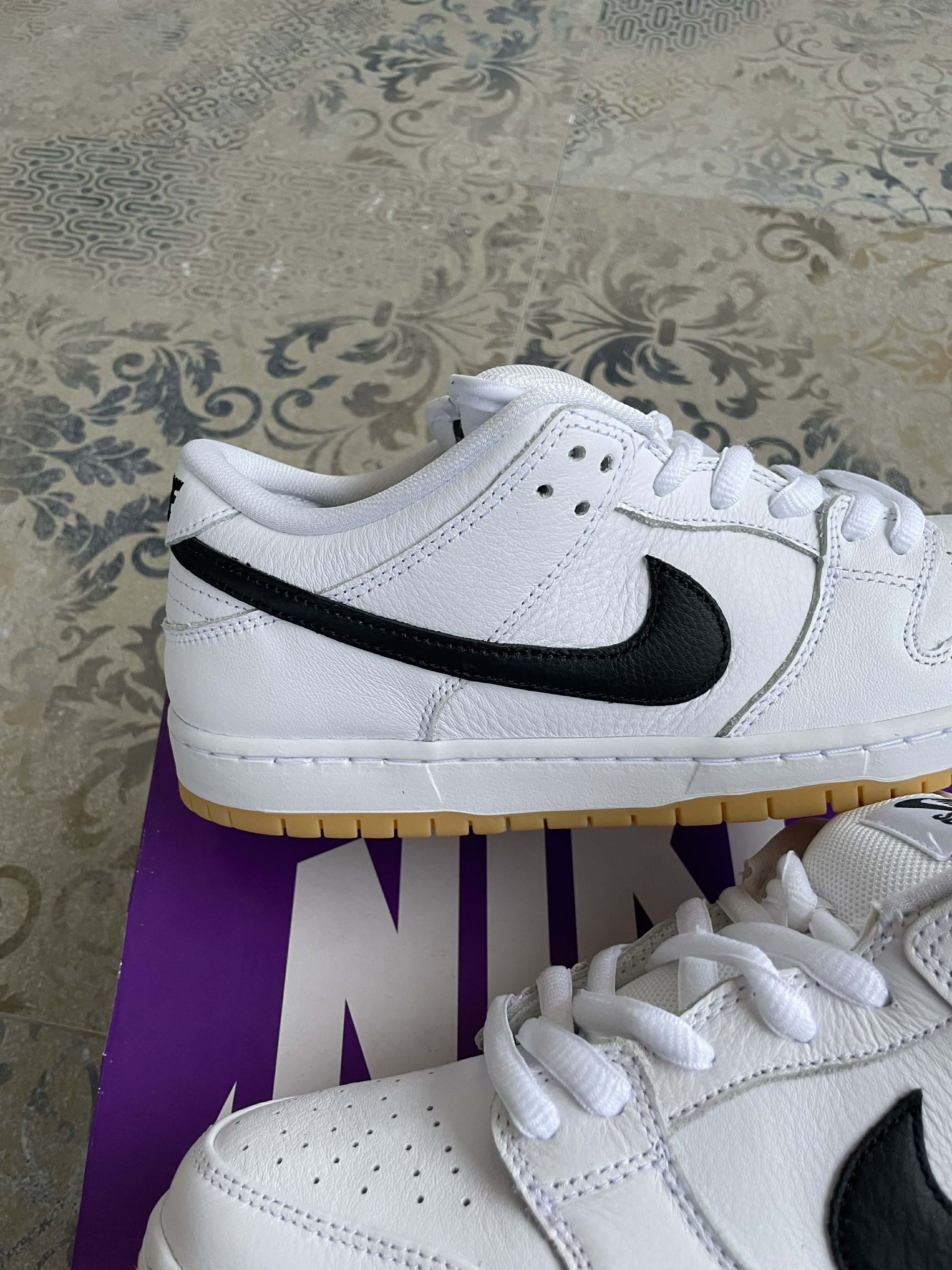 Nike Nike Sb Dunk Low ISO White Leather US 9.5 EU 43 Size US 10 / EU 43 - 8 Thumbnail