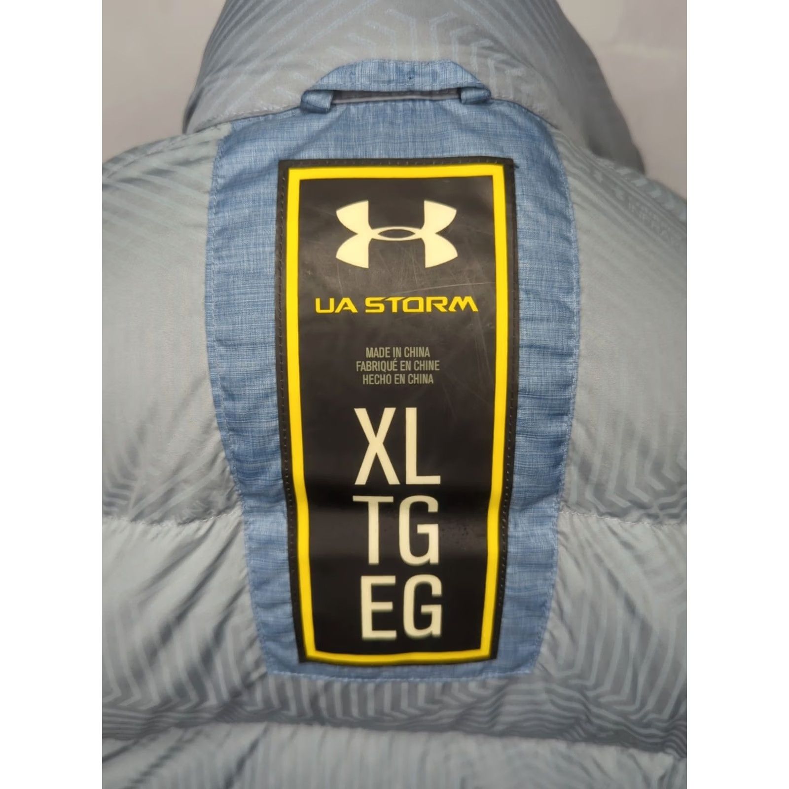 Under Armour Under Armour Storm Infrared Down Puffer Jacket Winter Coat Blue Mens XL Size US XL / EU 56 / 4 - 7 Thumbnail
