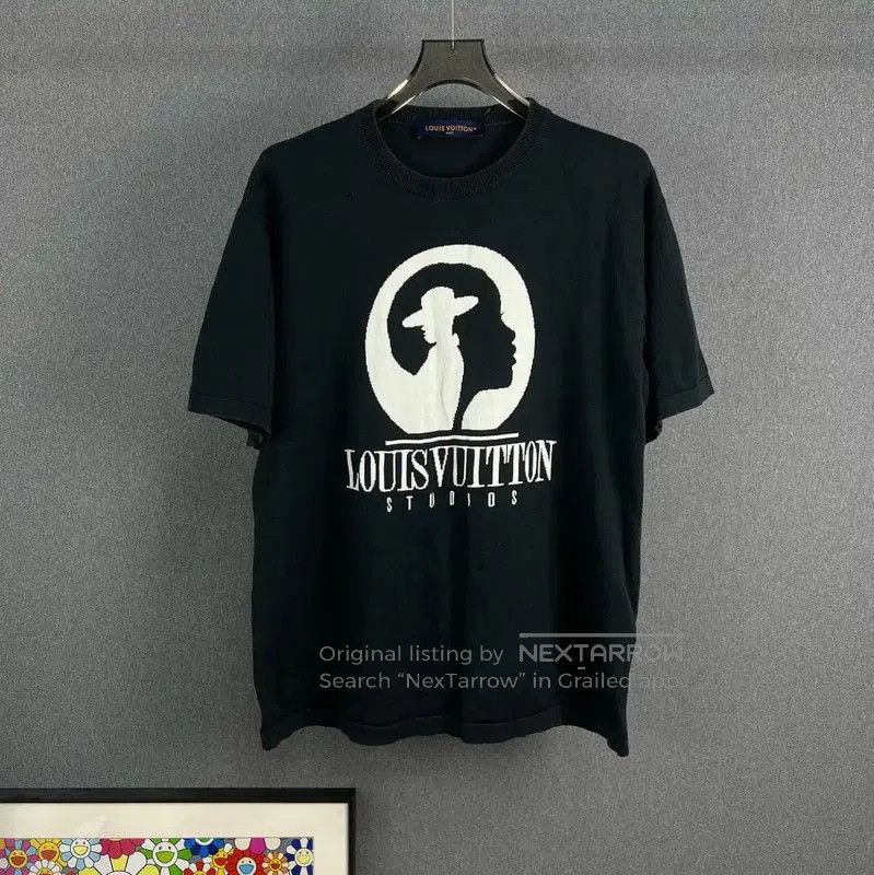 Louis Vuitton Louis Vuitton Black Men's T-Shirt . Size US L / EU 52-54 / 3 - 1 Thumbnail