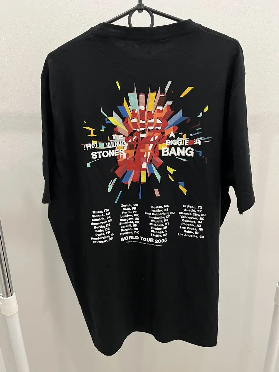 Band Tees The Rolling Stones 2006 European Tour Graphic Tee T-shirt Size US XL / EU 56 / 4 - 2 Thumbnail