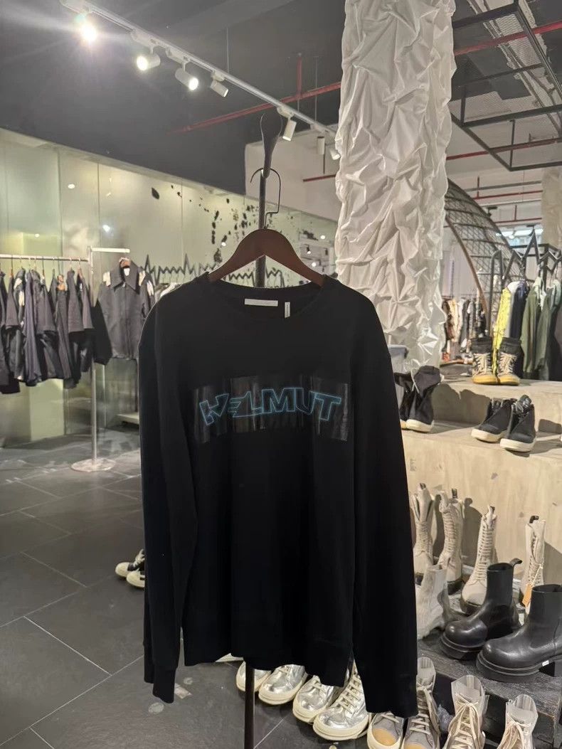 Helmut Lang Helmut lang Neon Slogan Printed long sleeves 2503-Nextarrow Size US M / EU 48-50 / 2 - 1 Thumbnail