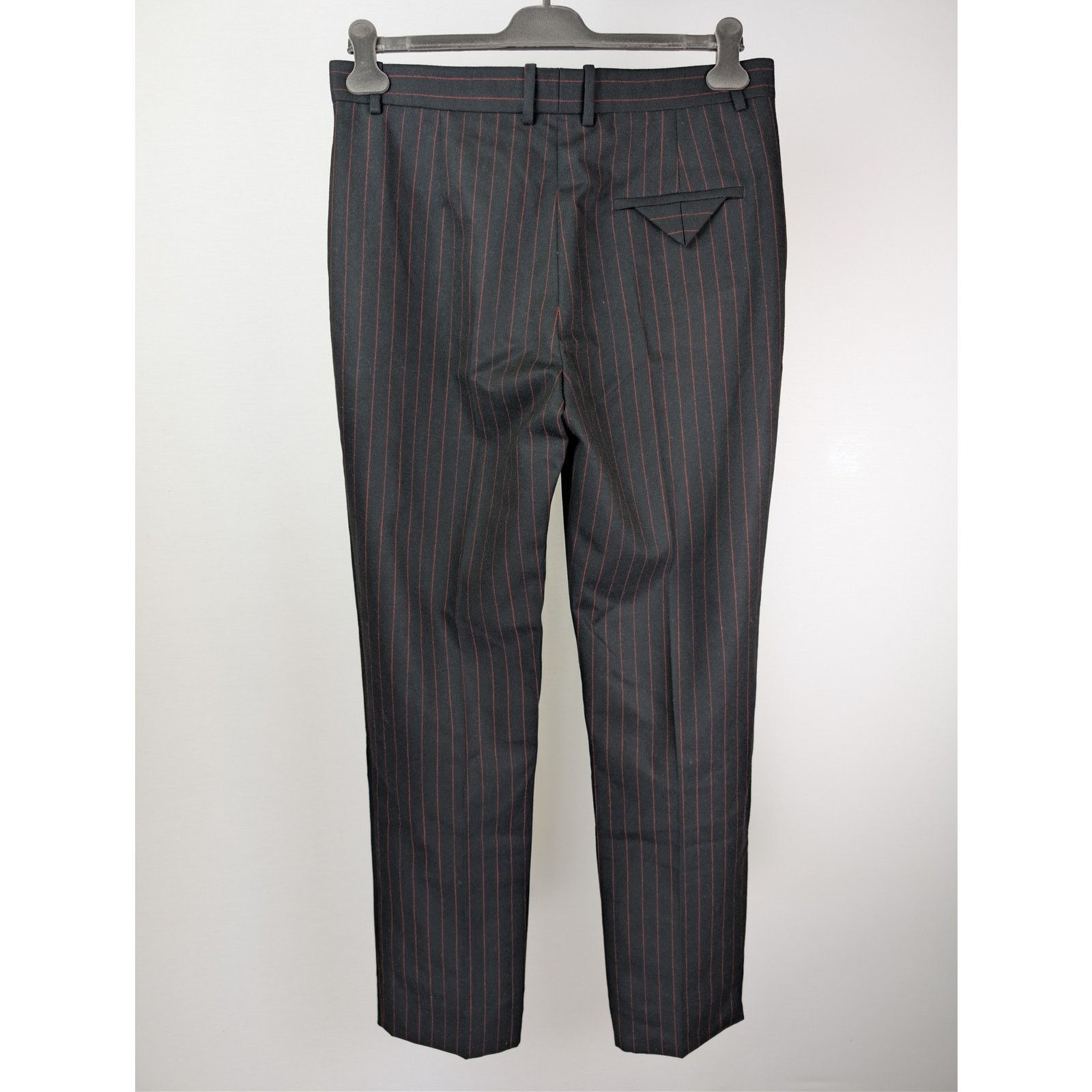 Bottega Veneta o1rshd1 Classic Wool Pinstripe Trousers Casual Pants Size US 34 / EU 50 - 10 Thumbnail
