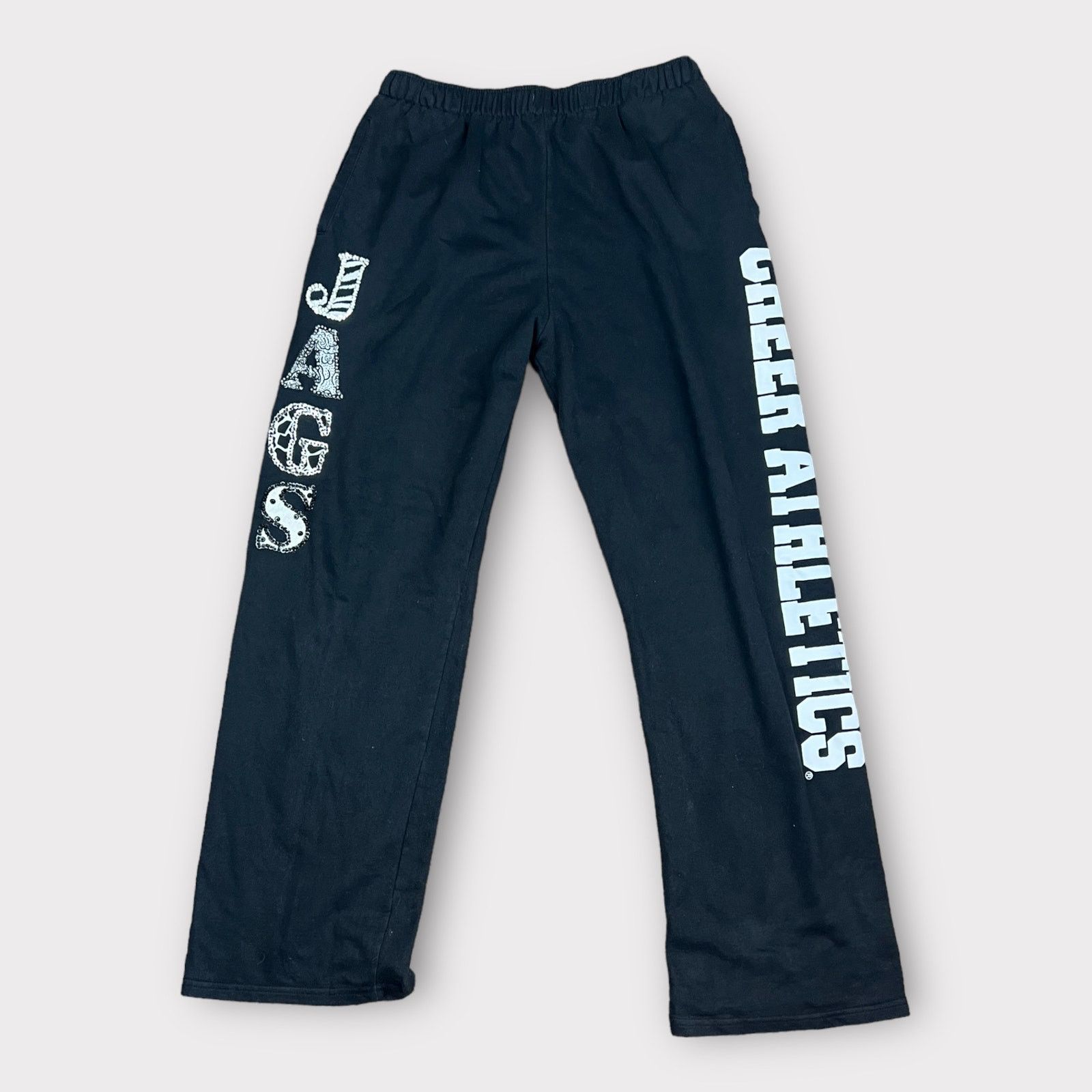 Vintage Cheer Athletics | Vintage Rare JAGS Patchwork Sweatpants Size 27" / US 4 / IT 40 - 1 Thumbnail