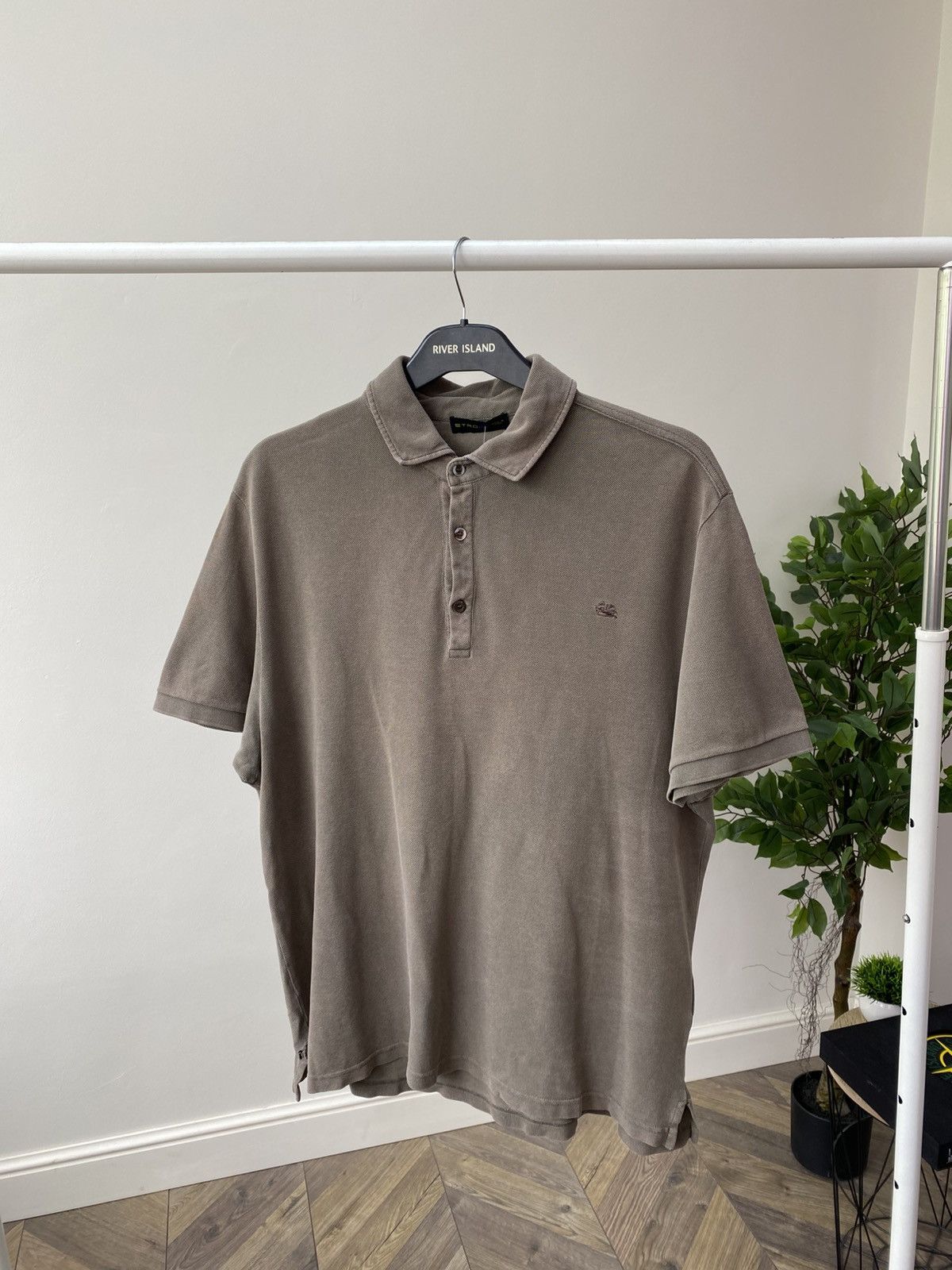 Designer × Etro × Vintage Vintage Etro Luxury Polo T-Shirt Size US M / EU 48-50 / 2 - 1 Thumbnail
