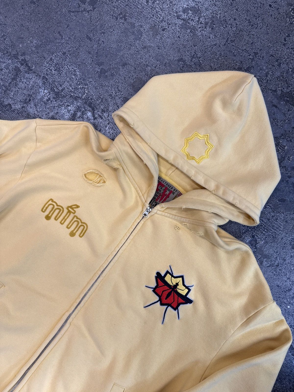 murd333r.fm Murd333r.fm Special Ops Yellow Zip Up Size US XL / EU 56 / 4 - 8 Thumbnail