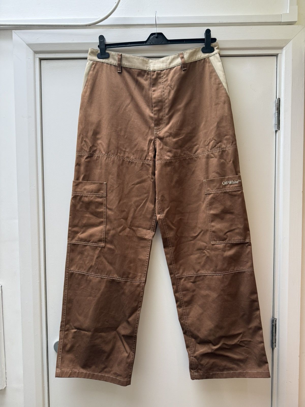 Off-White Off white pants/bottoms Size US 34 / EU 50 - 1 Thumbnail