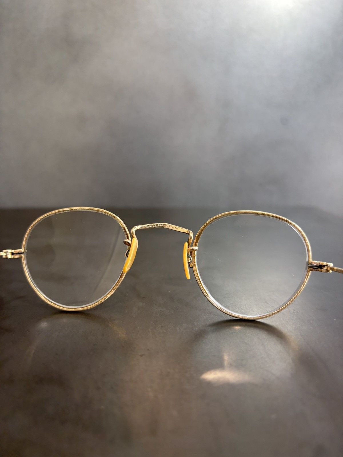 Imperial Antique Eyeglasses 1920s Imperial Gold Fill Spectacles 1900s Size ONE SIZE - 21 Thumbnail