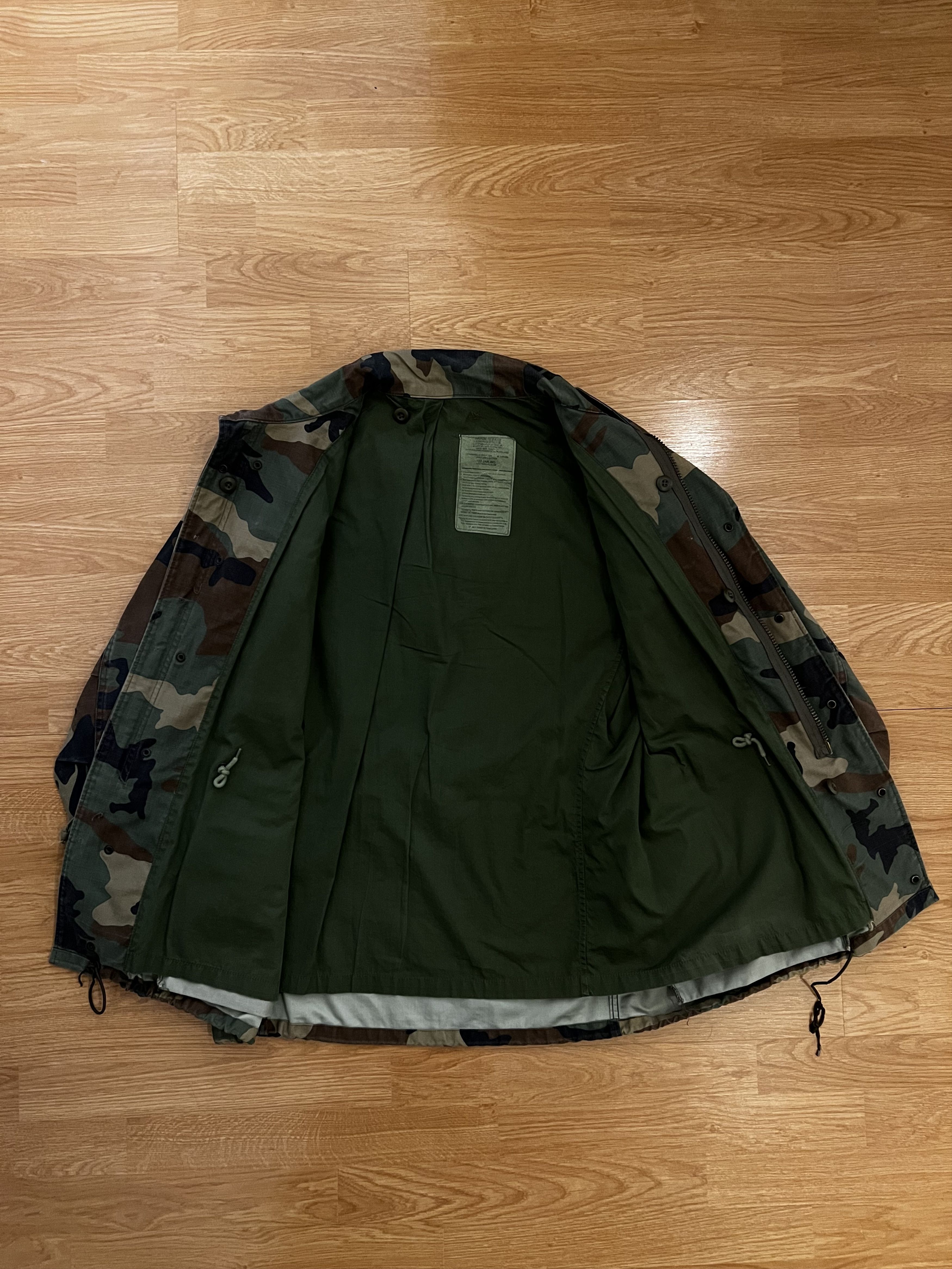 Other Original Camouflage M65 US Military Army Field Jacket Size US L / EU 52-54 / 3 - 9 Thumbnail