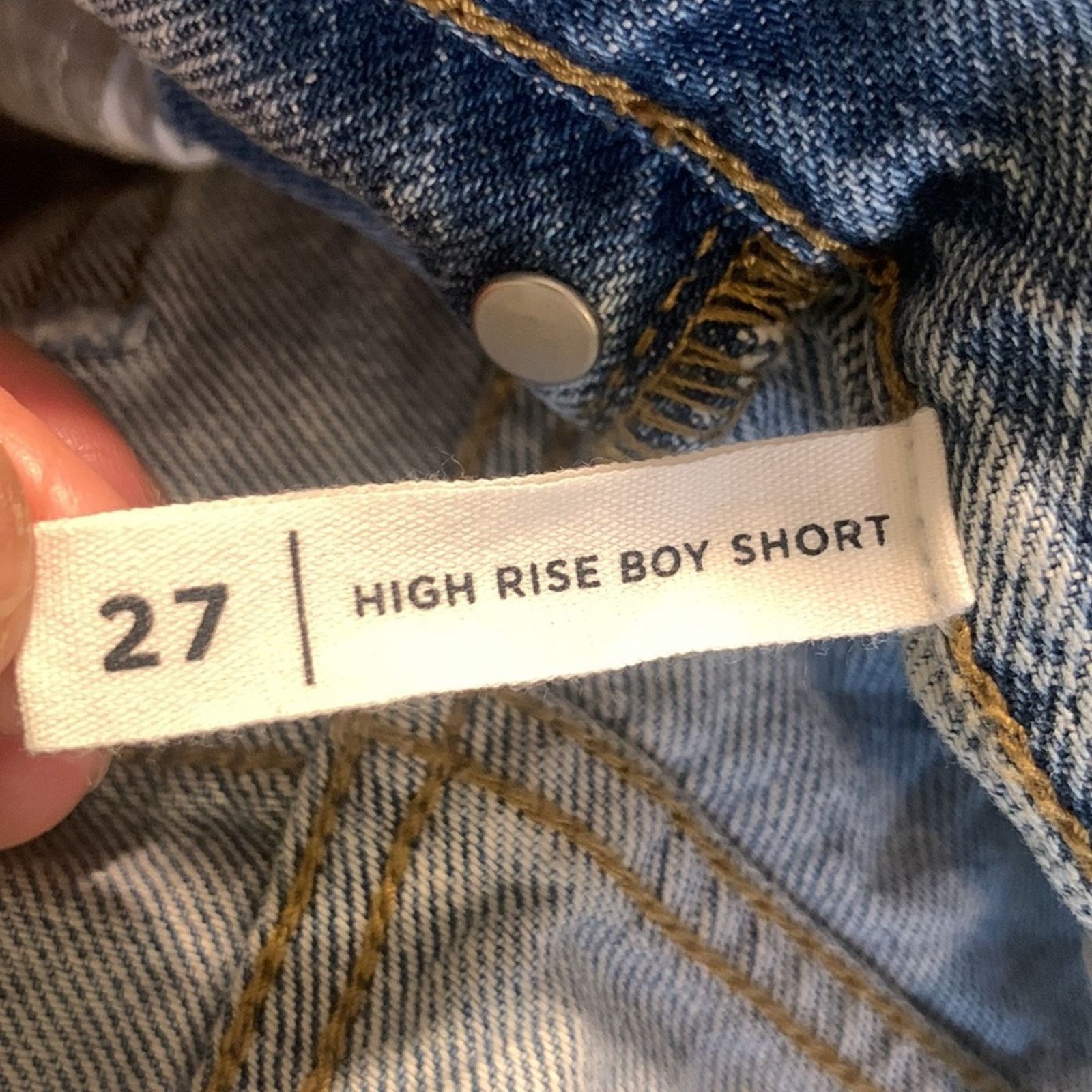 Pacsun Pacsun High Rise Boy Short Size 27" / US 4 / IT 40 - 8 Thumbnail