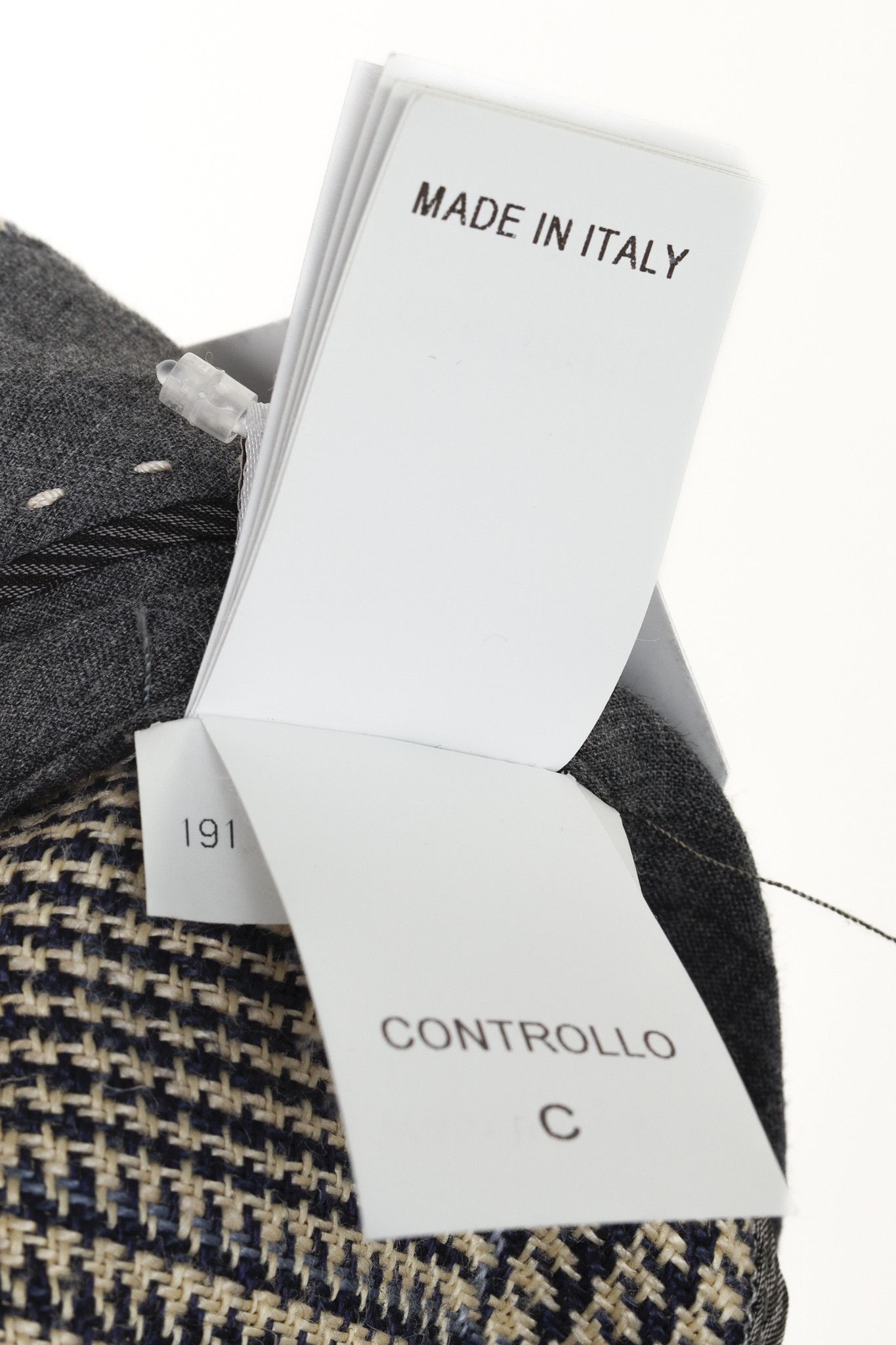 Brunello Cucinelli Brunello Cucinelli Houndstooth Linen Wide-Leg Trouser Size 32" / US 10 / IT 46 - 17 Thumbnail