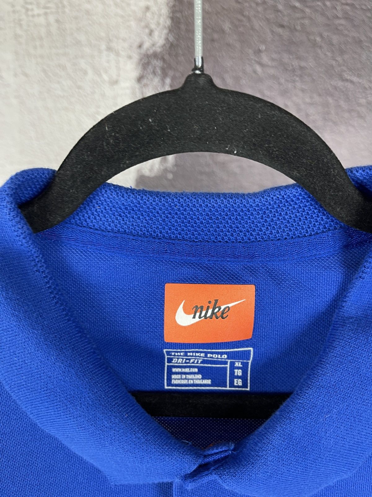Nike Nike FC Barcelona blue dri-fit polo shirt hype blokecore Size US XL / EU 56 / 4 - 7 Thumbnail