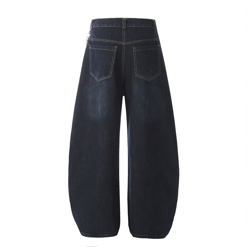 Japanese Brand × Jean Men's street washed loose casual chain cutlass jeans y2k Size US 32 / EU 48 - 3 Thumbnail
