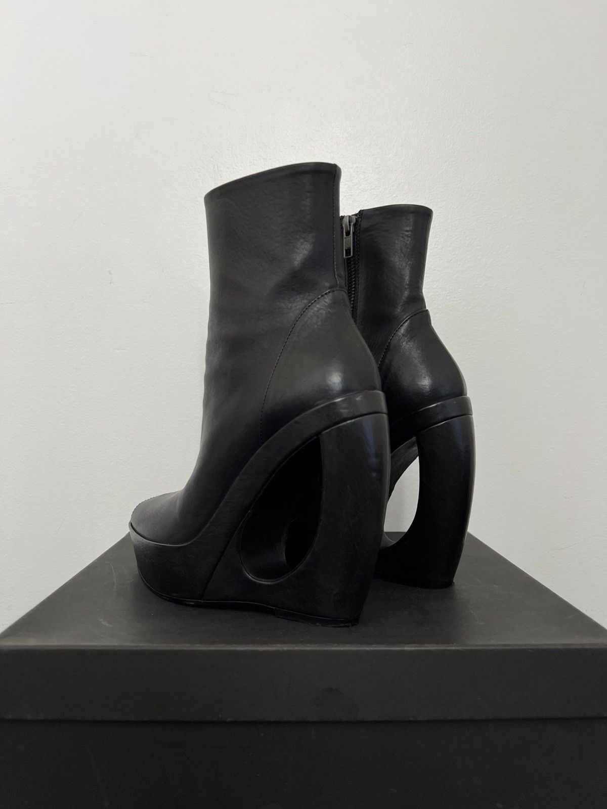 Ann Demeulemeester Ann Demeulemeester SS13 Cut-Out Space Wedge Size US 10 / IT 40 - 5 Thumbnail