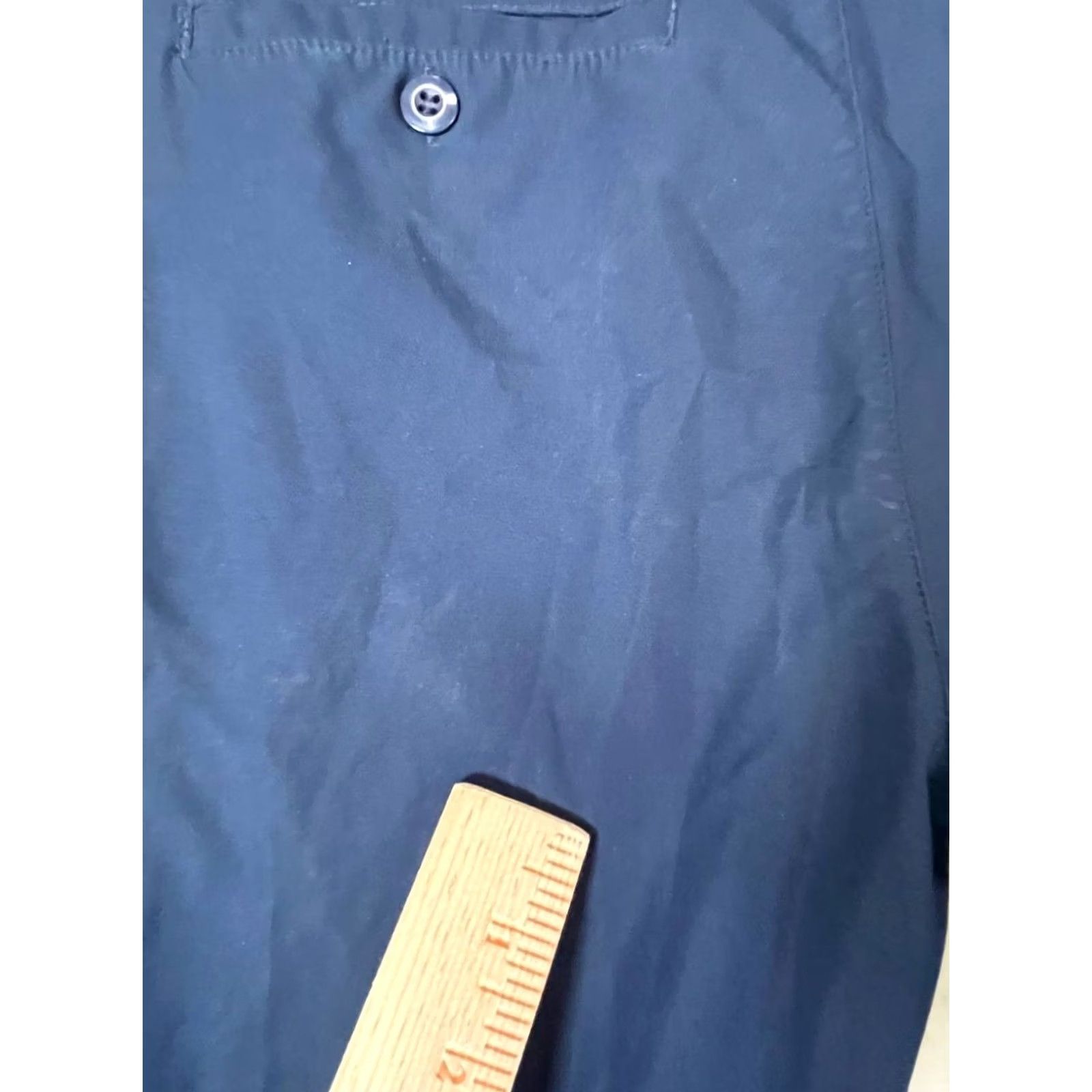 Vintage Tree Sixtysix Navy Blue Golf Pants Women Size 8 Tapered Ankle Twill Pockets Zipper Regular Inseam 28" Size 30" / US 8 / IT 44 - 7 Thumbnail