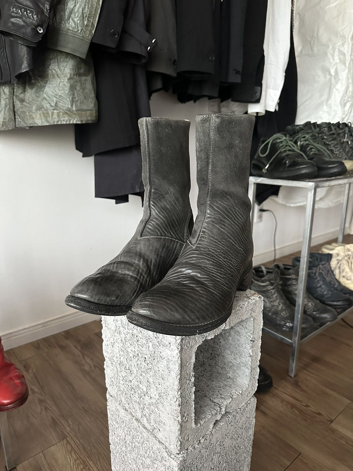 Carol Christian Poell Carol Christian Poell Tornado Boots AM/2601L CUBS-PTC/19 Size US 9 / EU 42 - 2 Thumbnail