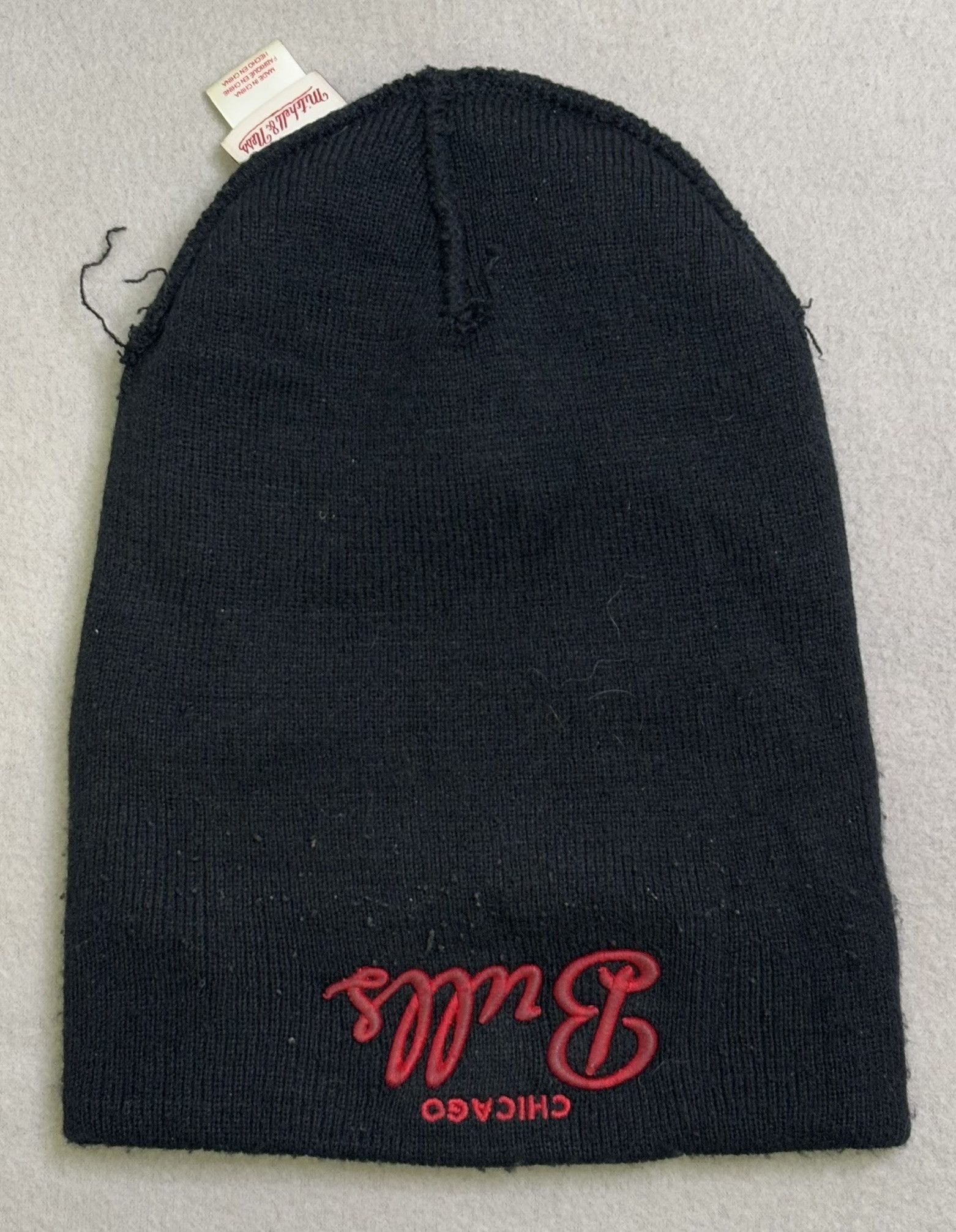 Mitchell & Ness × NBA Chicago Bulls Mitchell Ness Black Winter Hat Size Universal Size ONE SIZE - 6 Thumbnail