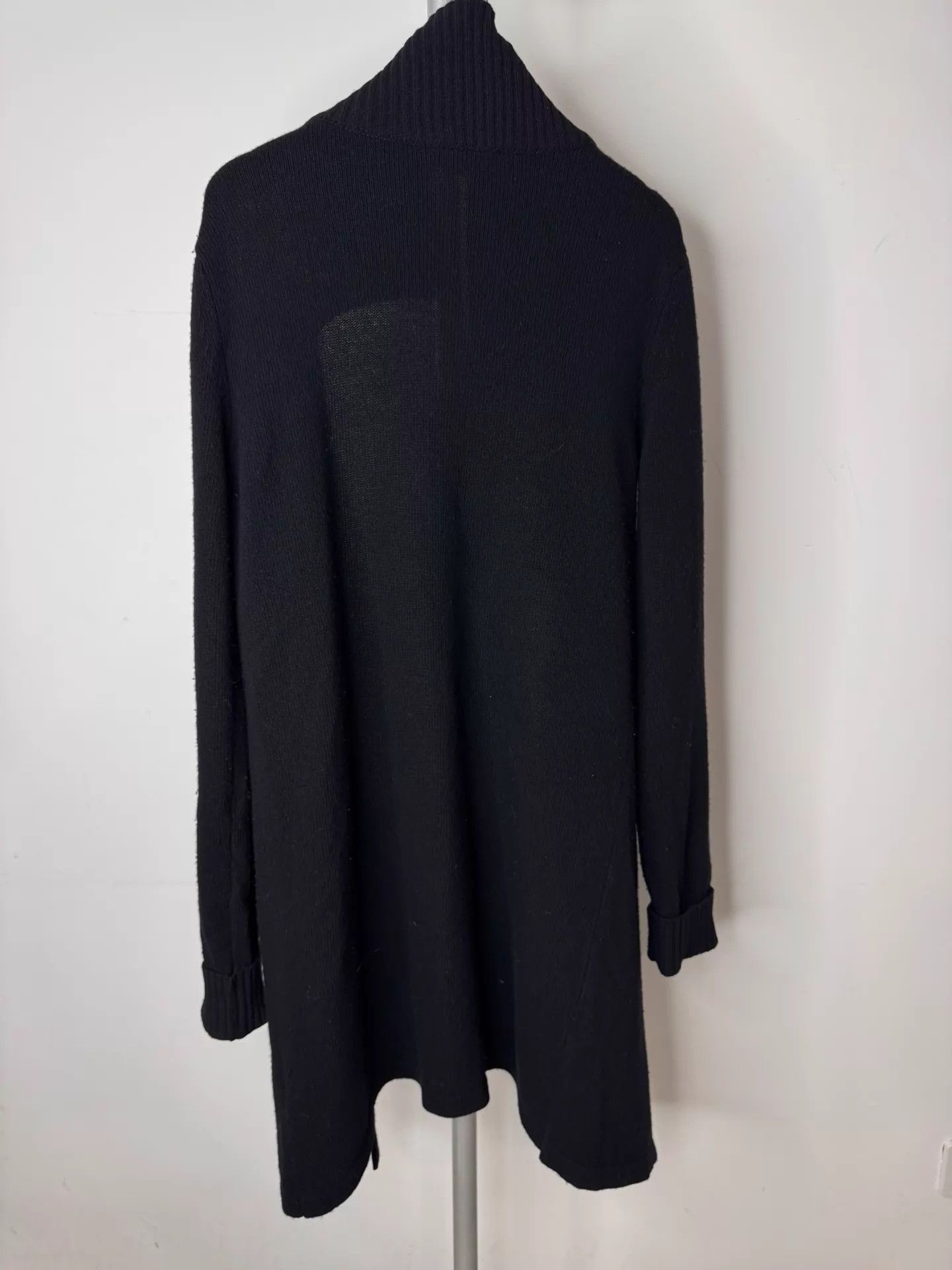 Ann Demeulemeester AnnDemeulemeester Asym Placket Wool & Cashmere Knit Jacket Size XXS / US 00 / IT 34 - 2 Thumbnail