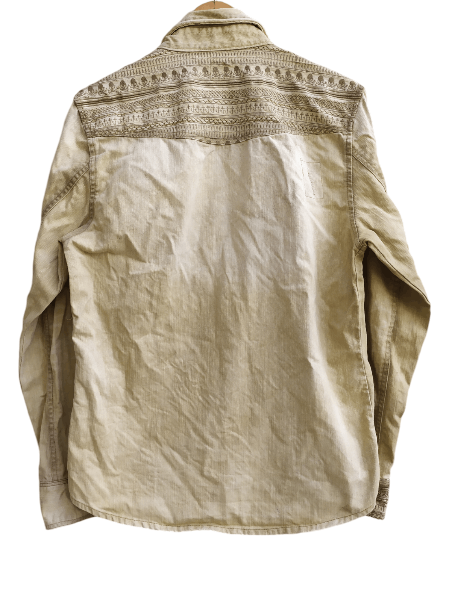 Roen Roen Skull Denim Shift Size US L / EU 52-54 / 3 - 2 Thumbnail