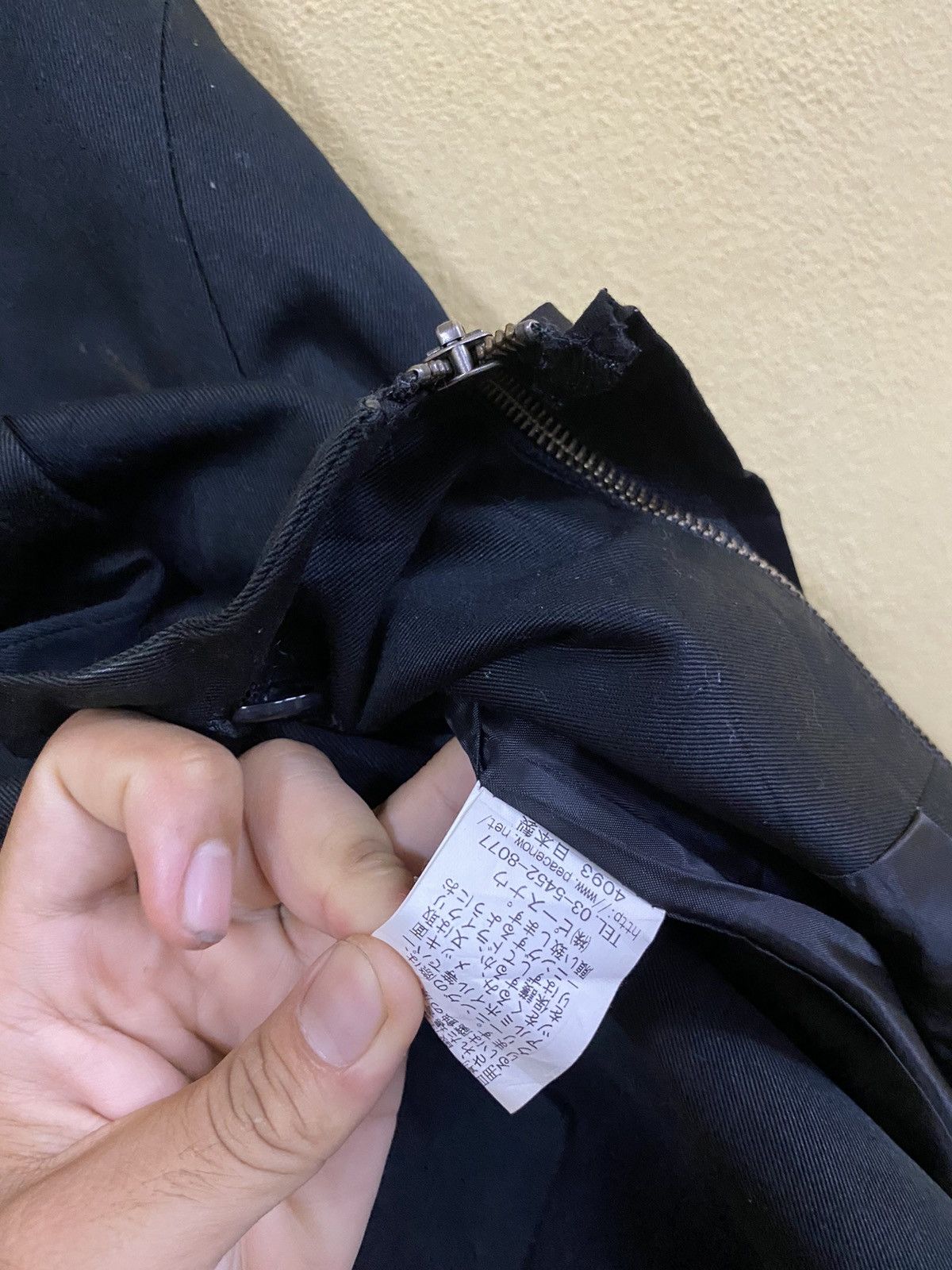 Designer × Seditionaries BLACK PEACE NOW BONDAGE FOR MLN JACKET Size M / US 6-8 / IT 42-44 - 6 Thumbnail