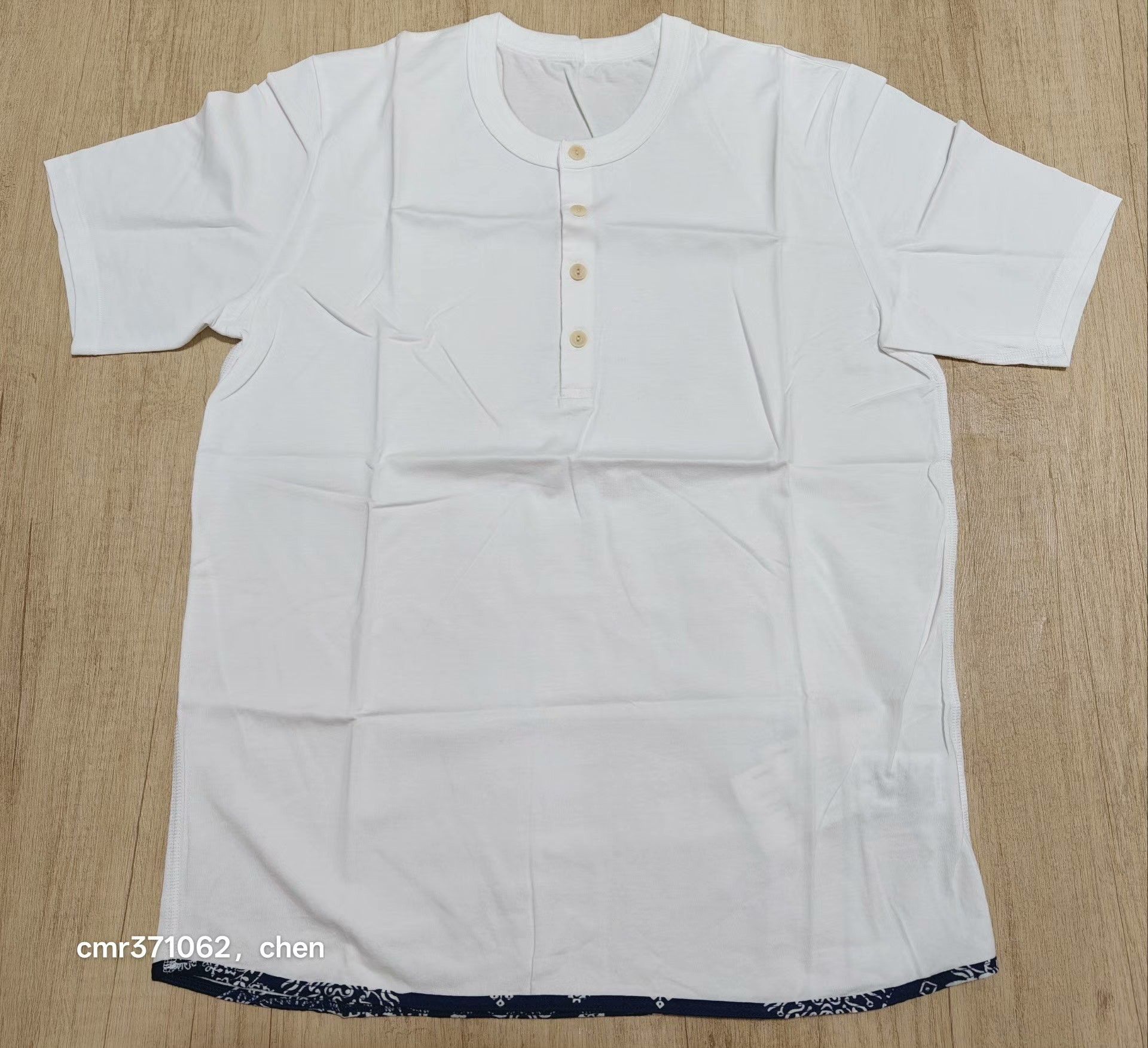 Visvim visvim 18SS Spot Sublig Henley S/S Size US M / EU 48-50 / 2 - 1 Thumbnail