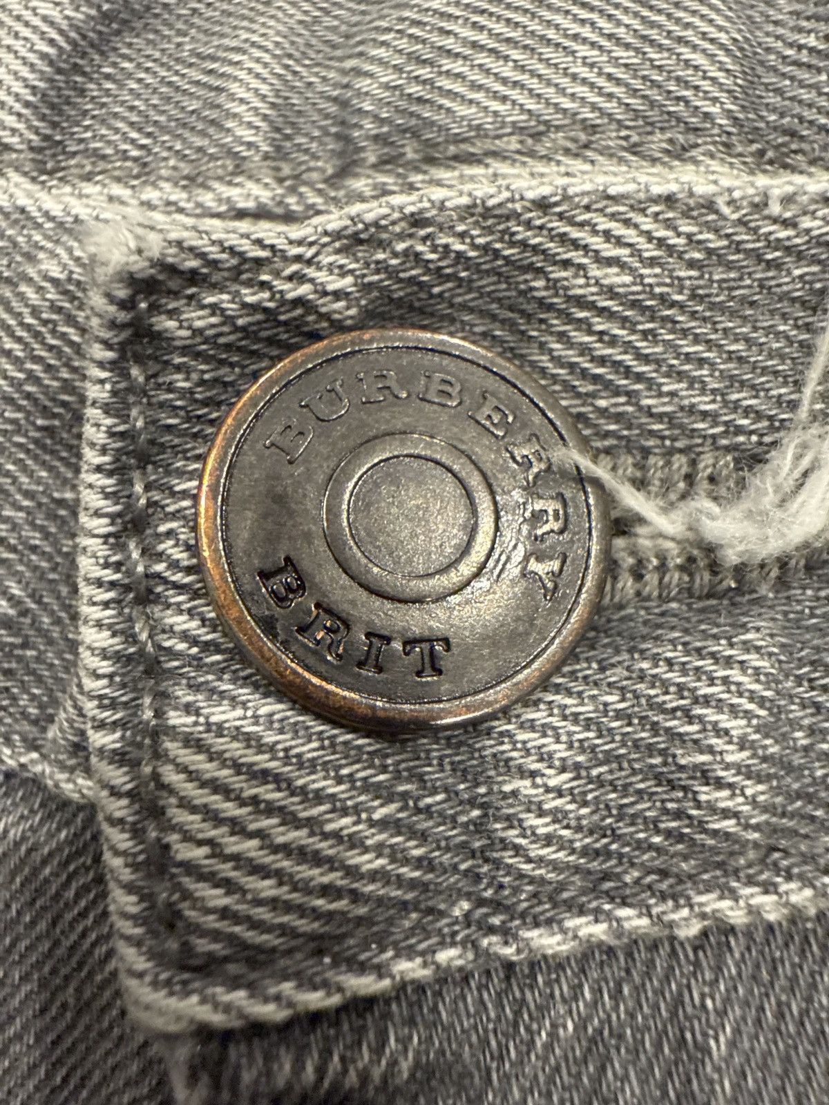Burberry × Vintage ⚡️Burberry Brit Steadman Jeans Size 29" - 9 Thumbnail