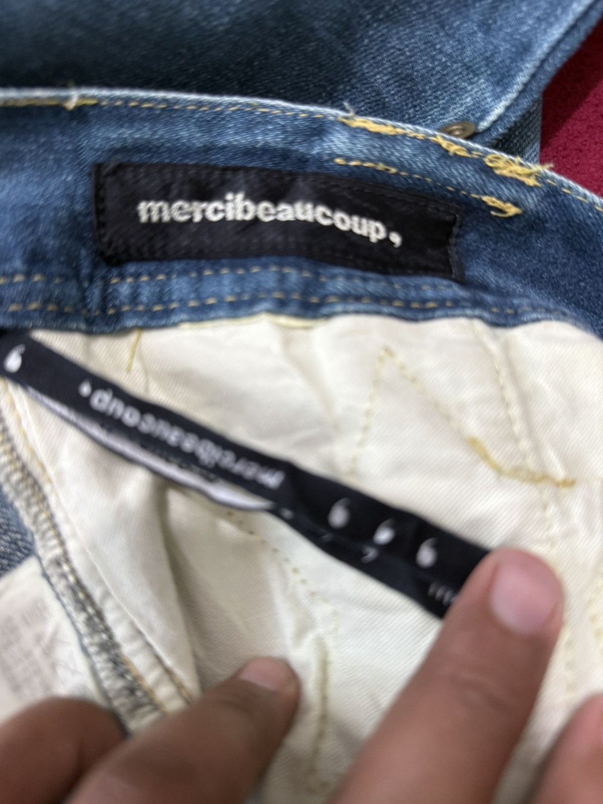 mercibeaucoup RARE Japanese Brand Long Rise Design Star Mercibeaucoup Size US 28 / EU 44 - 9 Thumbnail