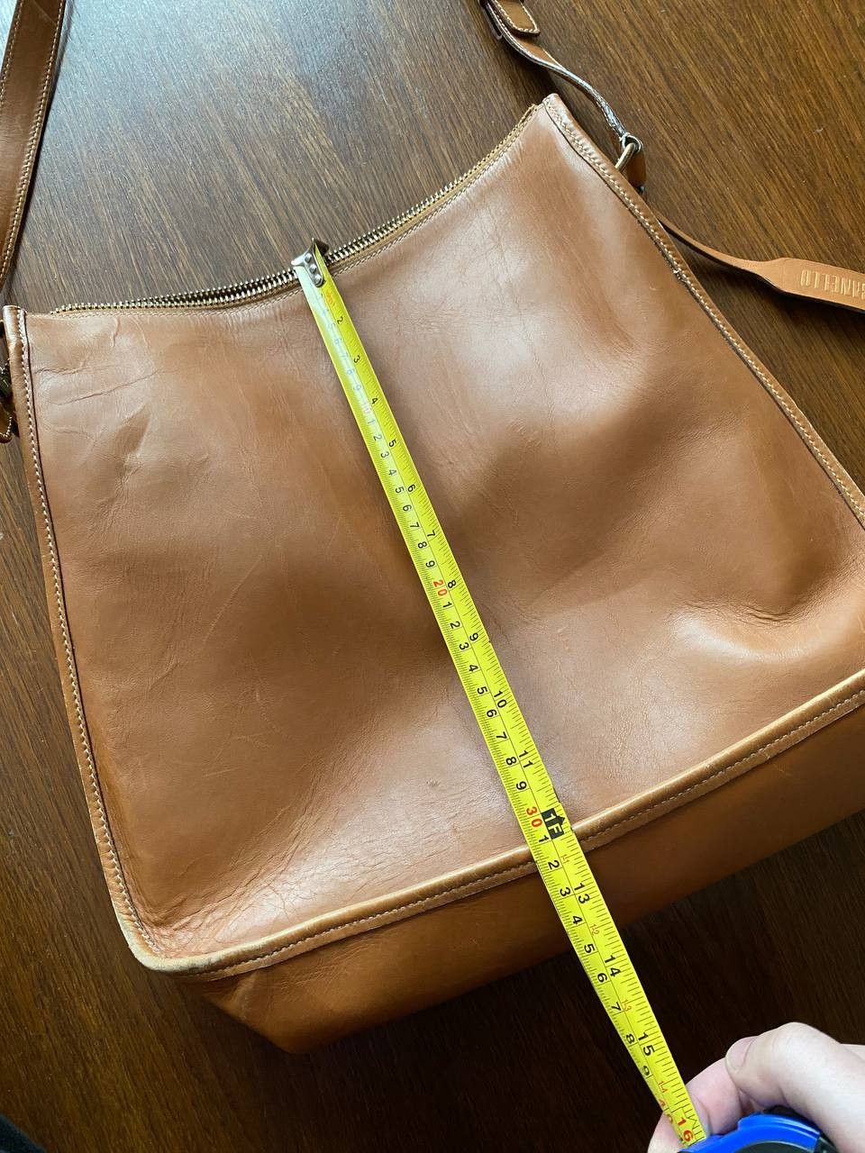 Leather vintage 90s Granello leather bag made in Italy Size ONE SIZE - 9 Thumbnail