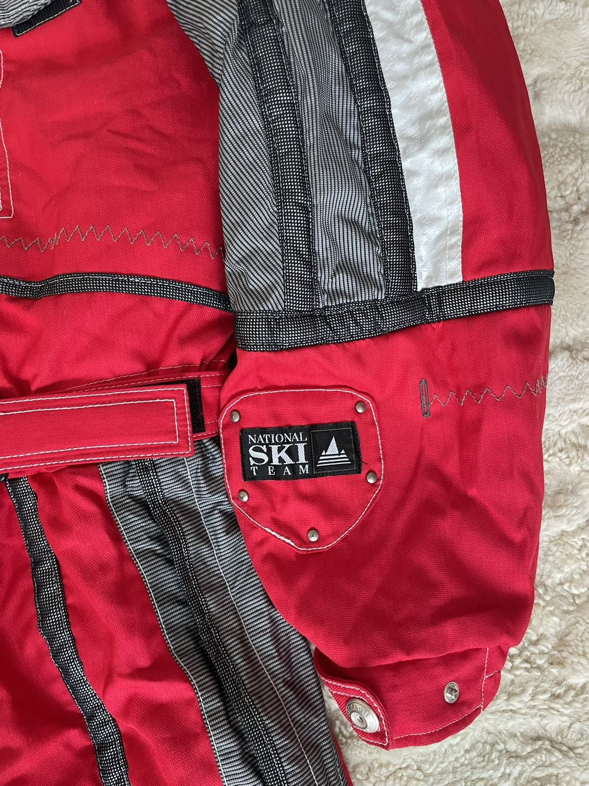 Descente Descente 90s Swiss National Ski Team One-Piece Ski Suit Size 52L - 4 Thumbnail