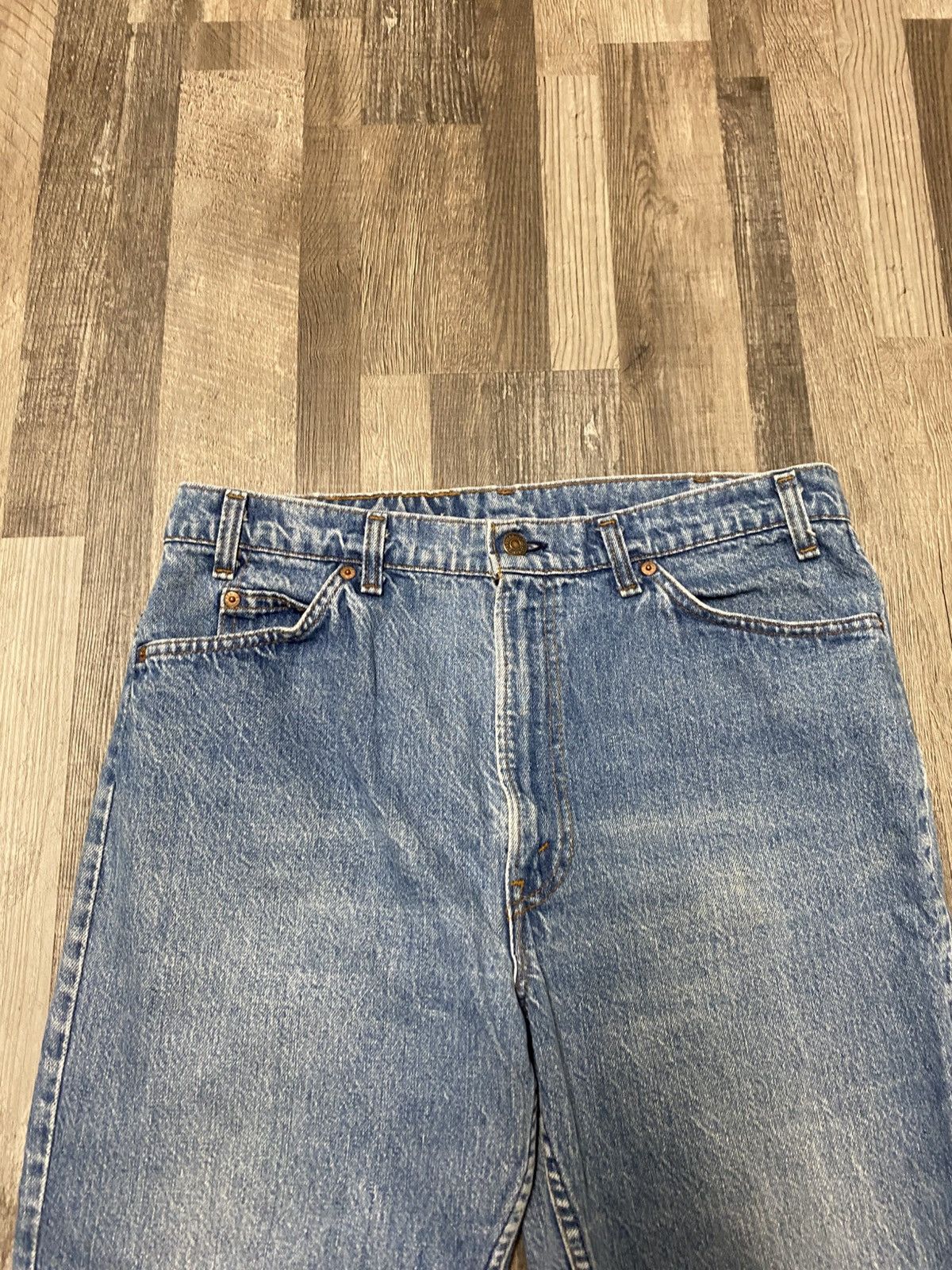 Levi's Vintage 90’s Levis Orange Tab Blue Denim Jeans Pants USA Size US 36 / EU 52 - 6 Thumbnail