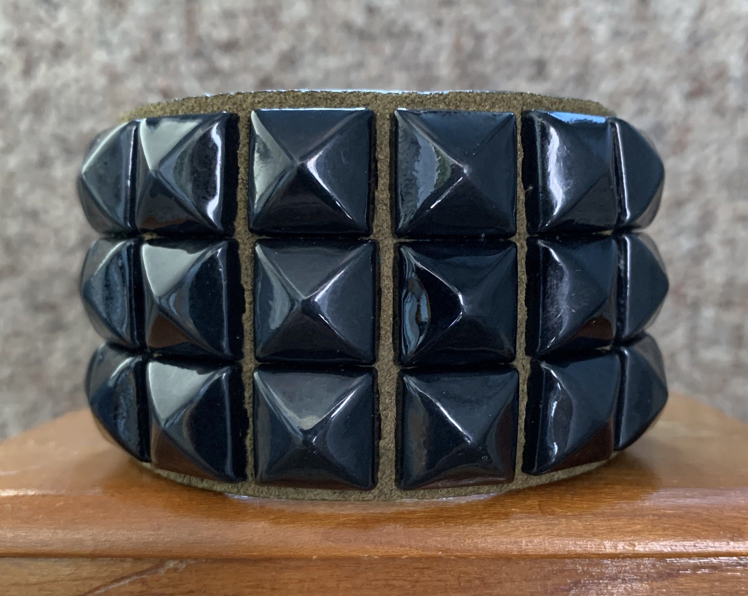 Number (N)ine FW04 Number (N)ine Studded Leather Bracelet Size ONE SIZE - 2 Thumbnail