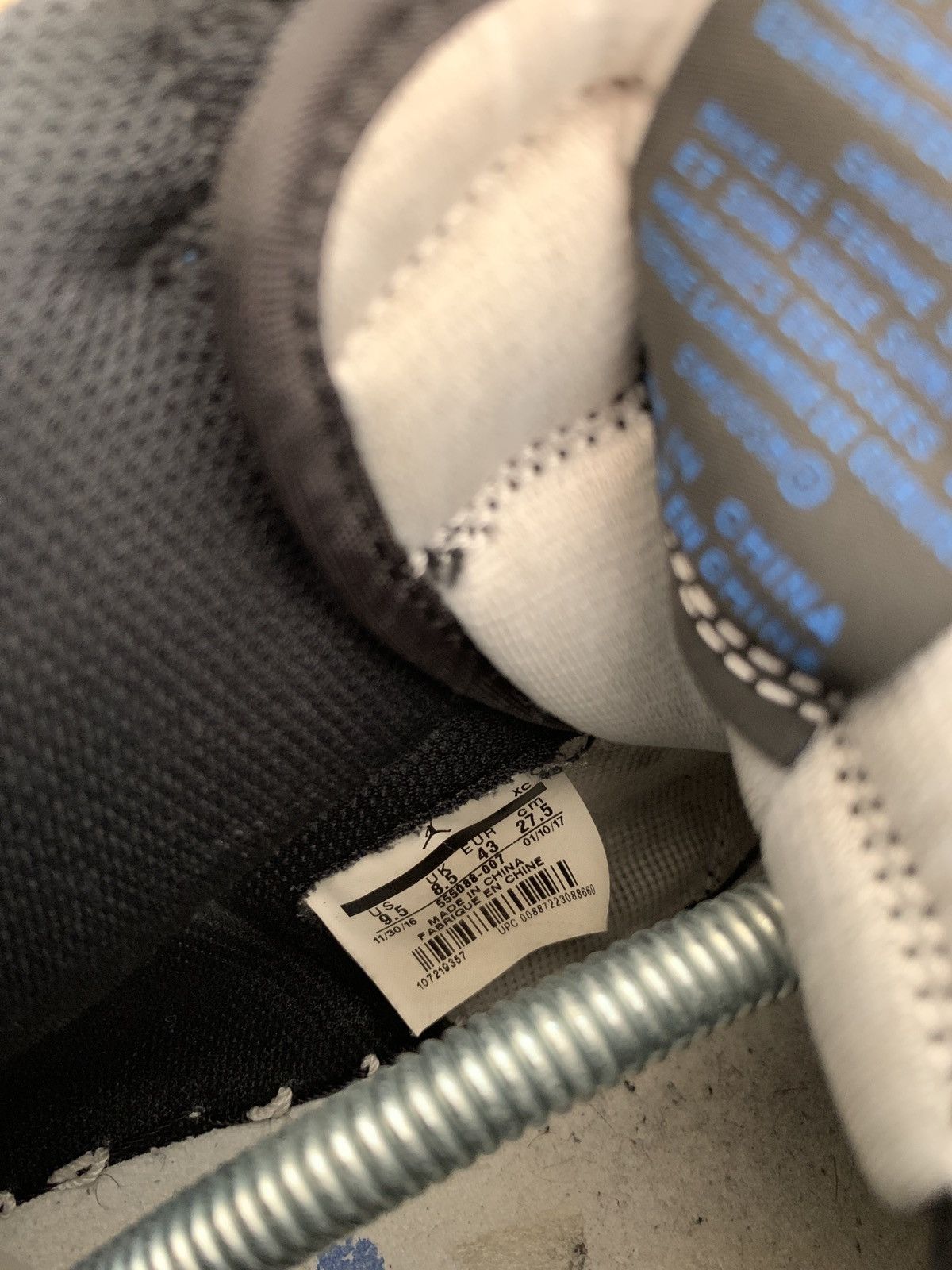 Jordan Brand AJ1 Royal Size US 9.5 / EU 42-43 - 6 Thumbnail