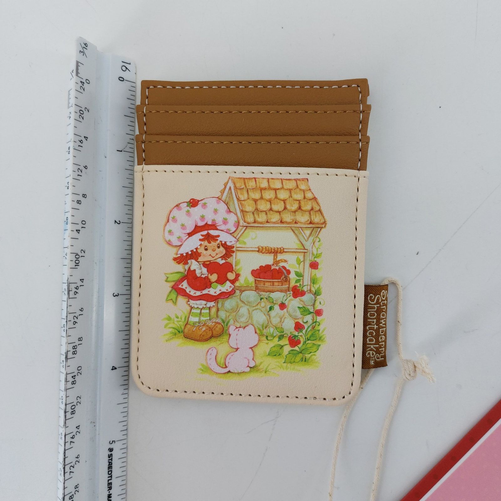 Other Loungefly Strawberry Shortcake Cardholder WishingWell Wallet Size ONE SIZE - 3 Thumbnail