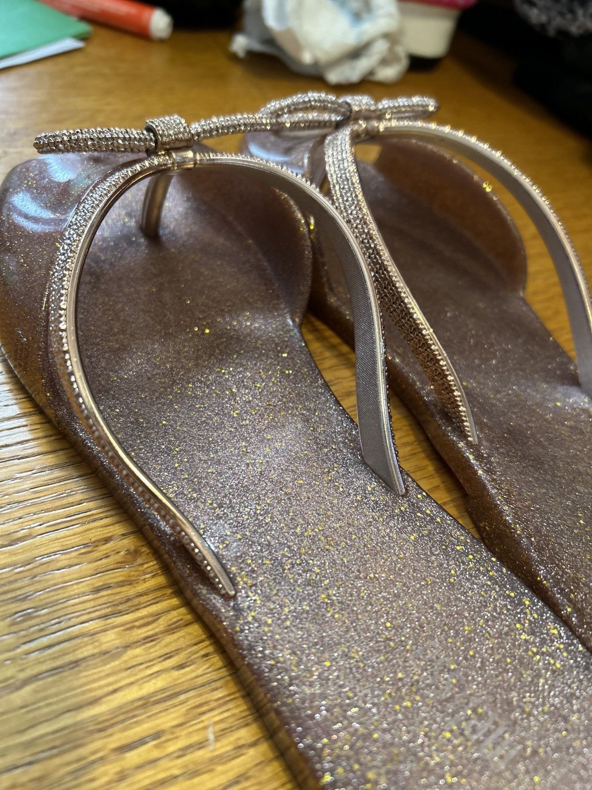 Melissa Melissa glitter jelly slides size 8 Size US 8 / IT 38 - 7 Thumbnail