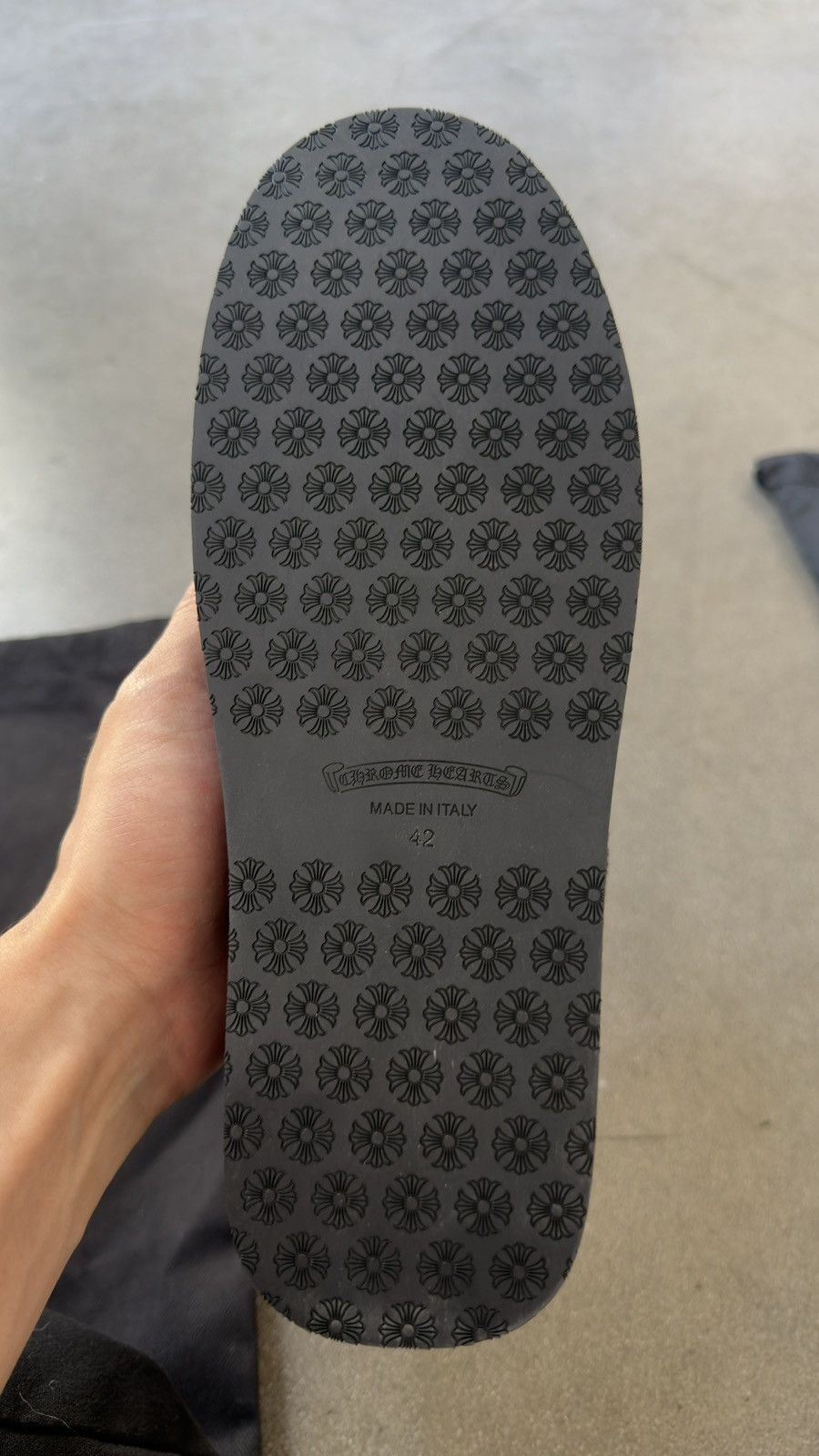Chrome Hearts Chrome Hearts Black Corduroy Dagger Slippers Size US 9 / EU 42 - 7 Thumbnail