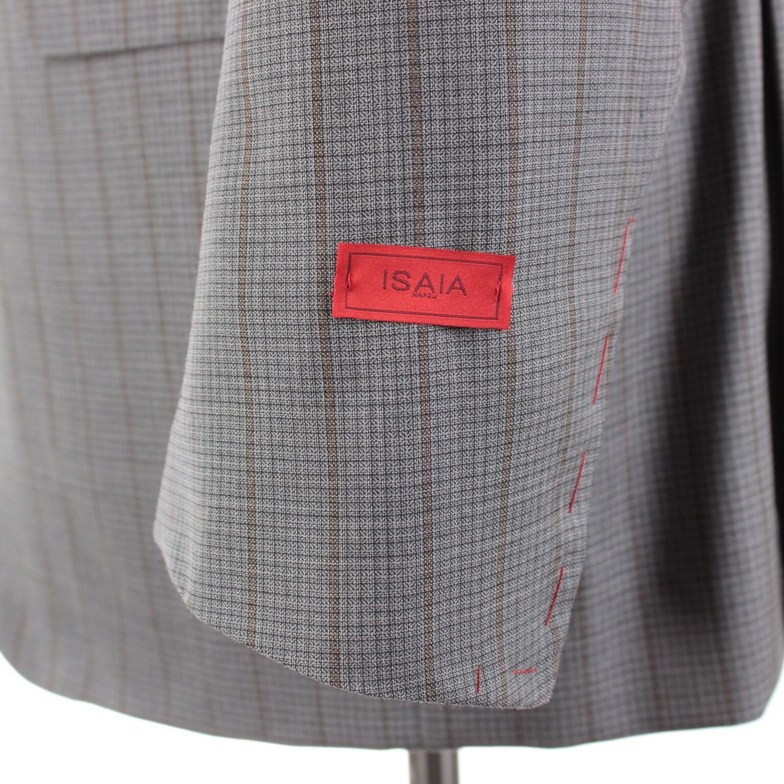 Isaia isaia Suit Size US 44 Long in Gray Size 44R - 4 Thumbnail