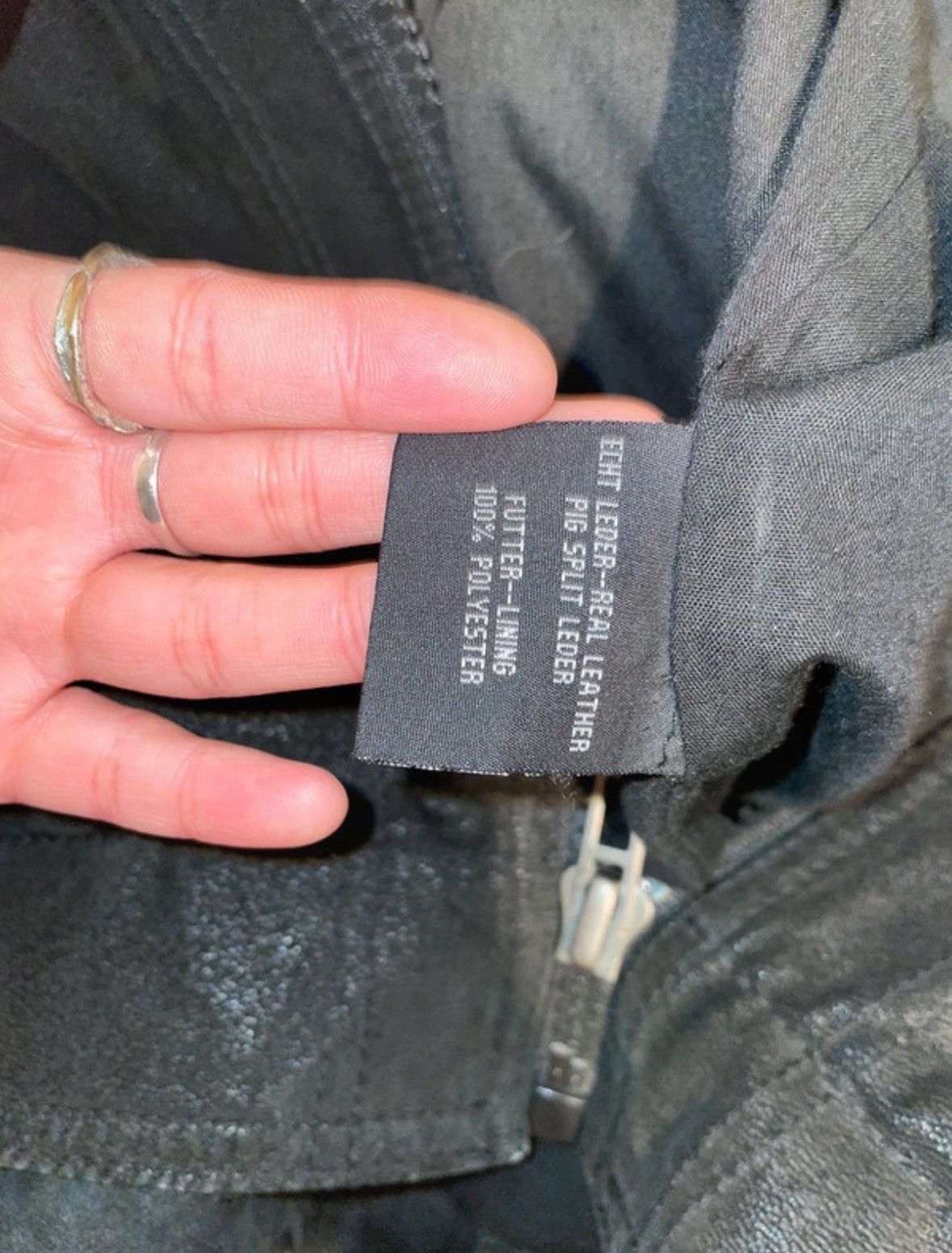 Other vintage real leather jacket Size US XL / EU 56 / 4 - 9 Thumbnail