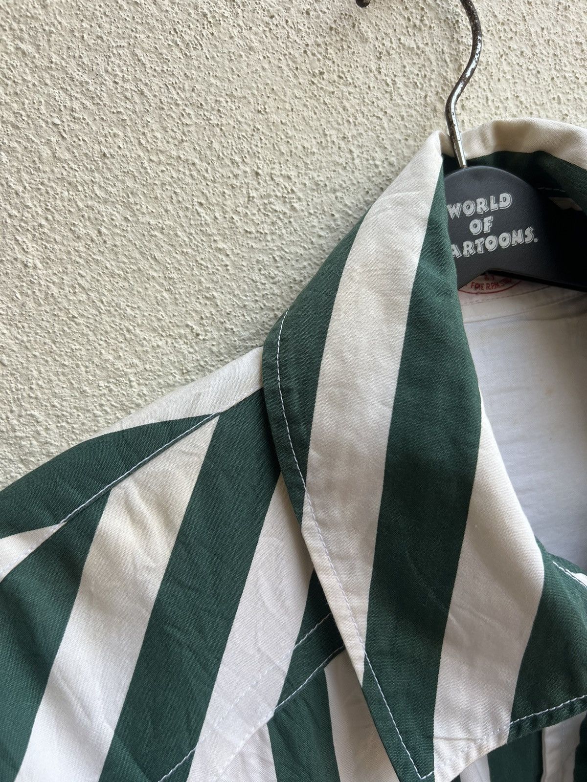 45rpm Vintage 90s 45rpm Japan Border Striped Cropped Jacket Size US XL / EU 56 / 4 - 10 Thumbnail
