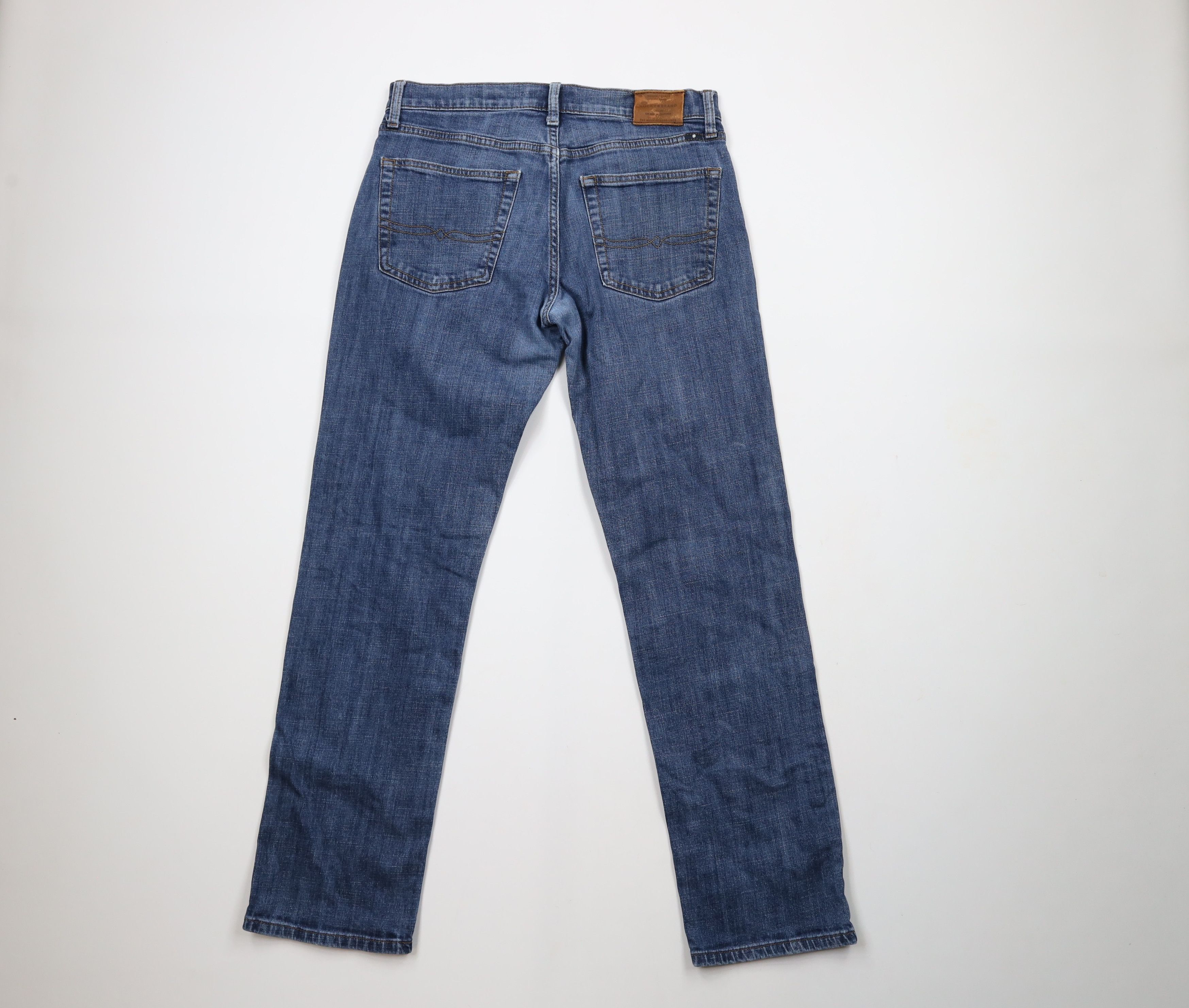 Lucky Brand × Vintage Vintage Y2K Lucky Brand 221 Straight Leg Denim Jeans Blue Size US 32 / EU 48 - 9 Thumbnail