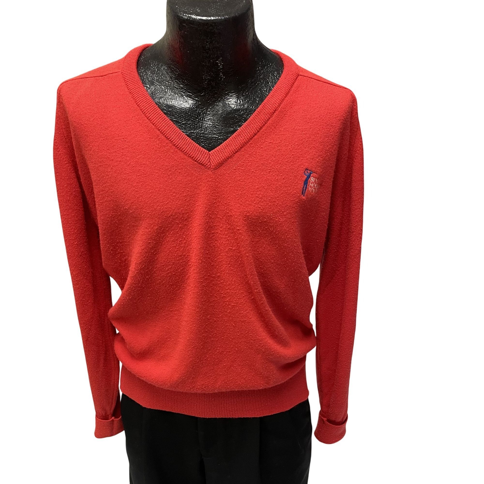 Hogan Vtg Ben HOGAN Tour Knoxville Open Golf TOURNAMENT Sweater Size US M / EU 48-50 / 2 - 2 Thumbnail