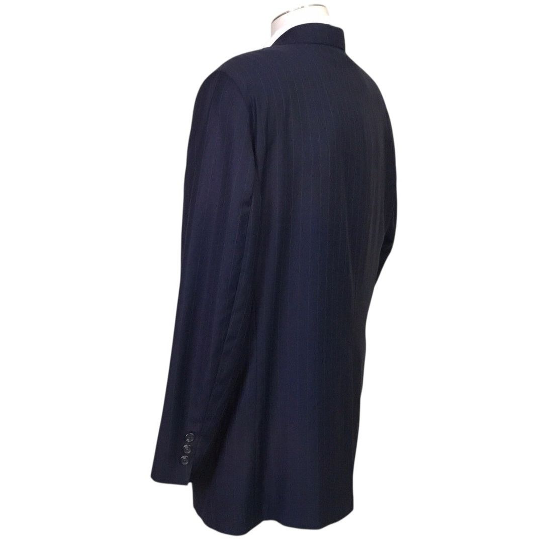 Chaps Ralph Lauren Chaps Navy Blue Pinstripe Suit Coat 46 Regular Size US XL / EU 56 / 4 - 6 Thumbnail