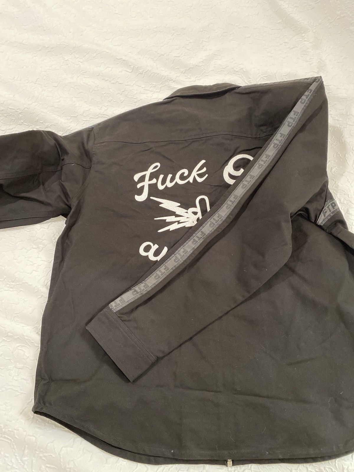 Fuck The Population Work shirt zip up ftp Size US XL / EU 56 / 4 - 3 Thumbnail