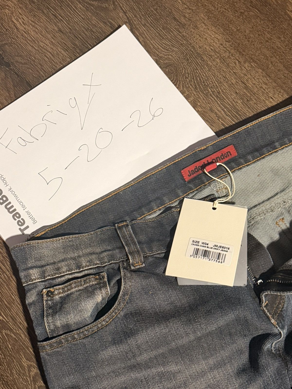 Jaded London Flare Jean Size US 34 / EU 50 - 2 Thumbnail