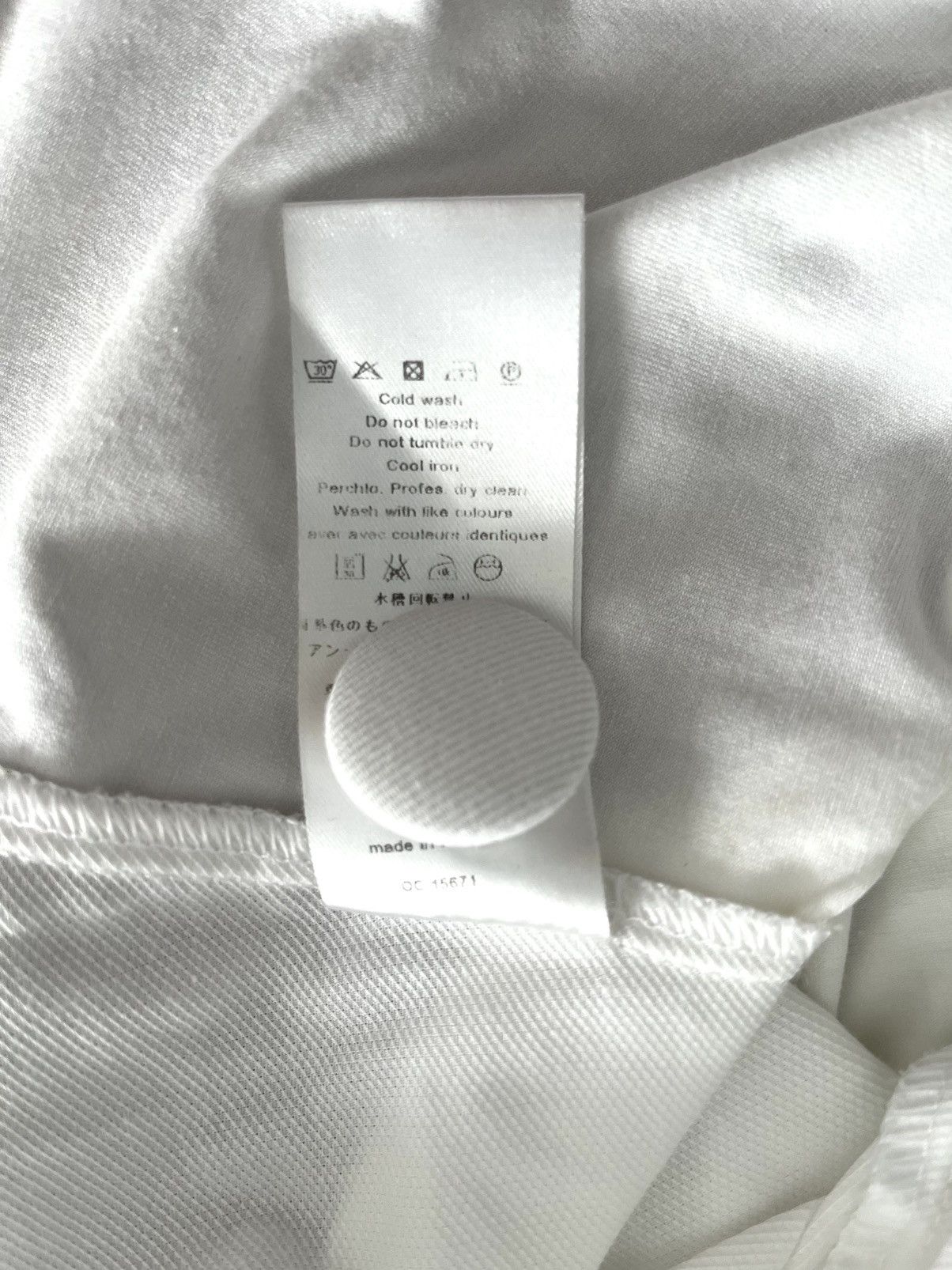 ANNE FONTAINE Anne Fontaine Collared Long Sleeve Size M / US 6-8 / IT 42-44 - 9 Thumbnail
