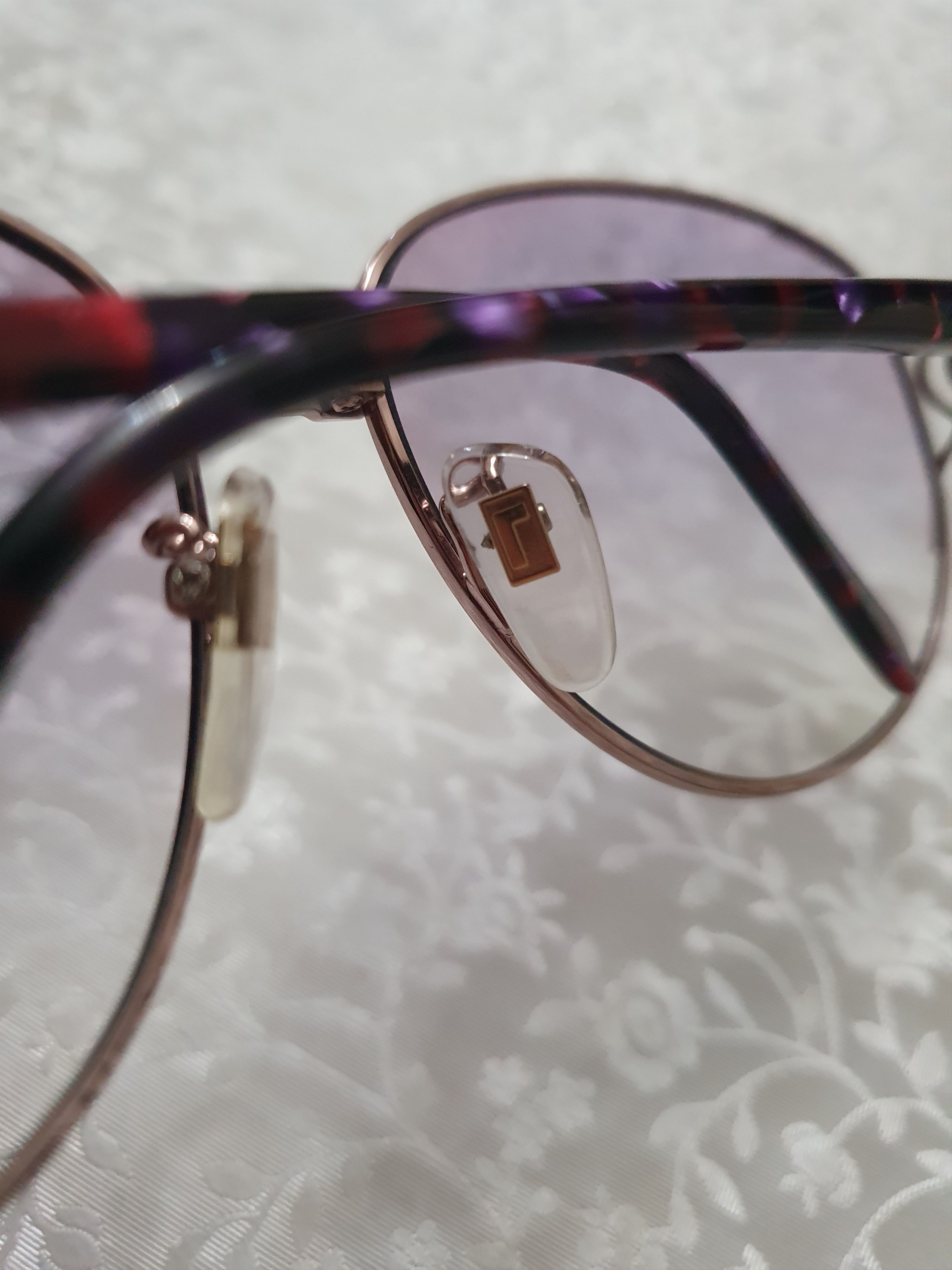 Lancel Lancel Paris Vintage Pink/Purple Fade Y2k Luxury Sunglasses Size ONE SIZE - 8 Thumbnail