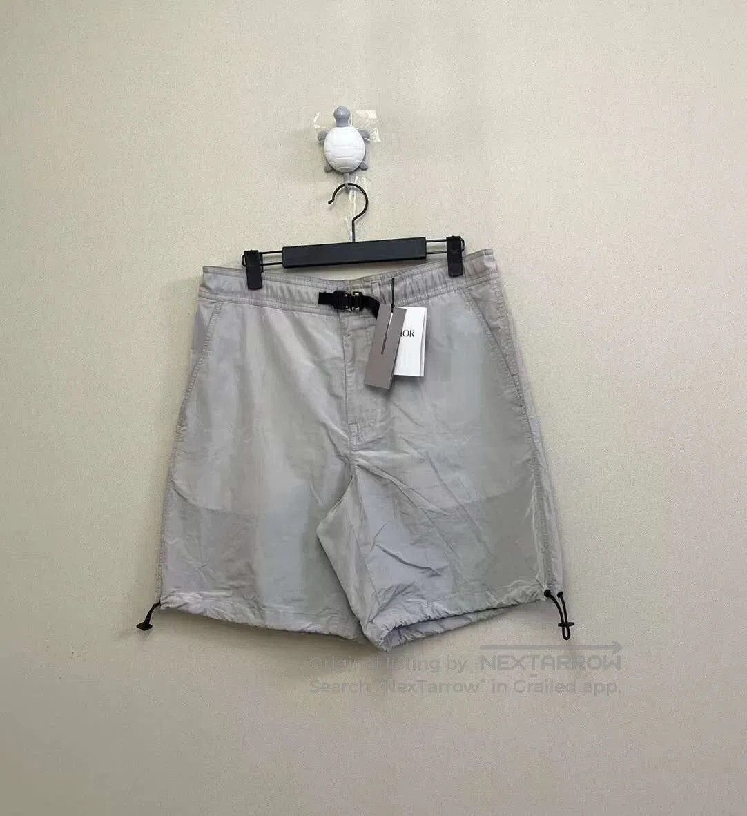 Dior dior gray functional buckle shorts 1947. Size US 40 / EU 56 - 1 Thumbnail