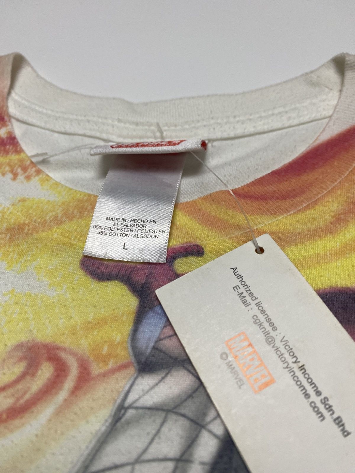 Marvel Comics Vintage y2k marvel Full print Deadstock tee Size US L / EU 52-54 / 3 - 3 Thumbnail