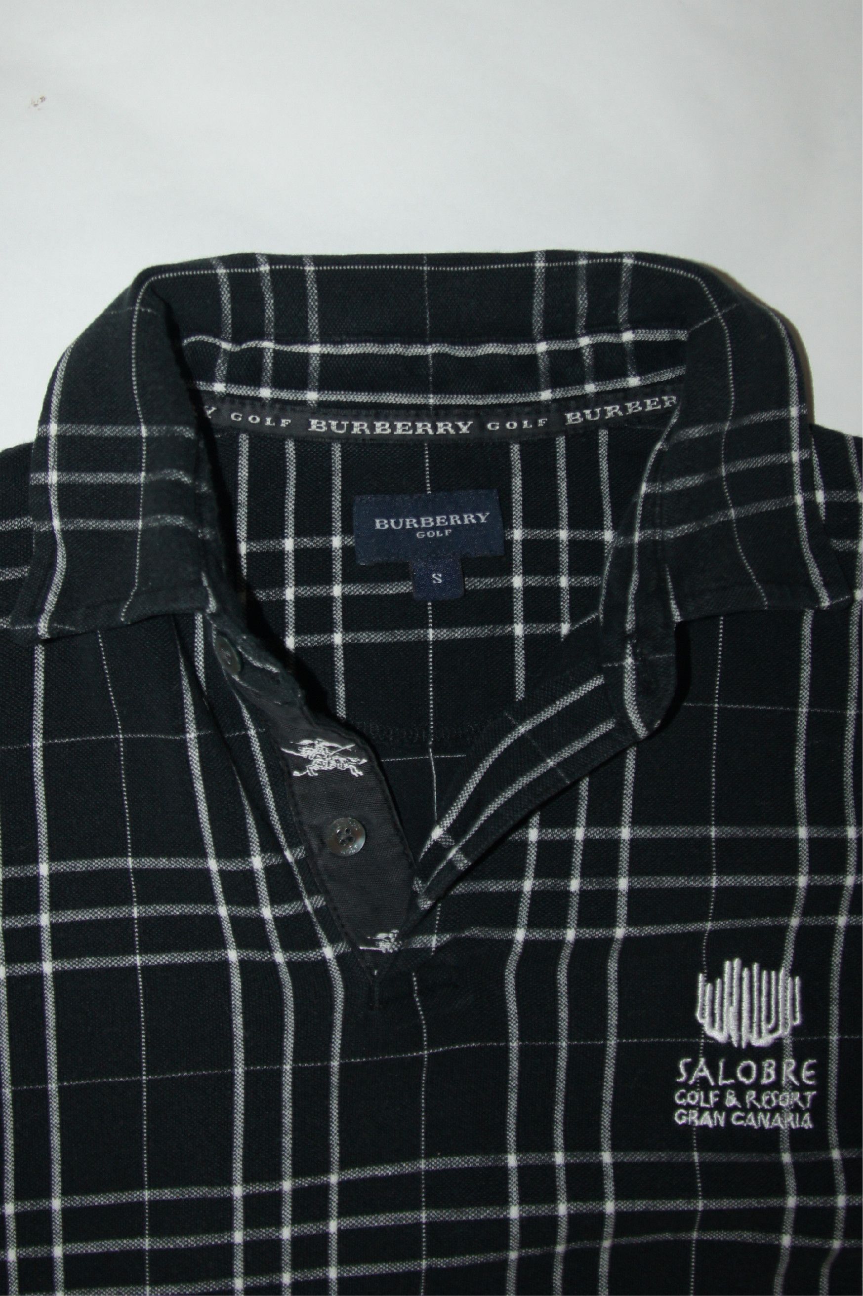 Burberry Check Golf Polo Size US S / EU 44-46 / 1 - 3 Thumbnail