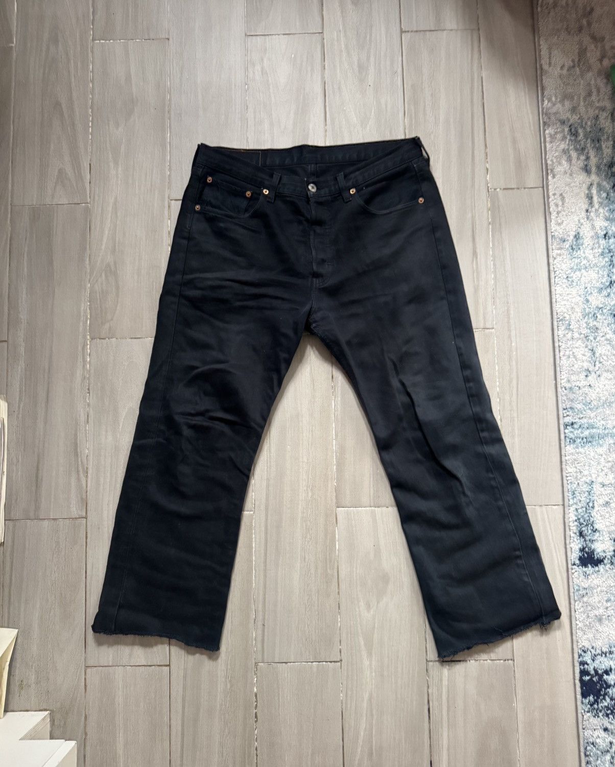 Levi's Levi’s Black Denim Size US 33 - 1 Thumbnail