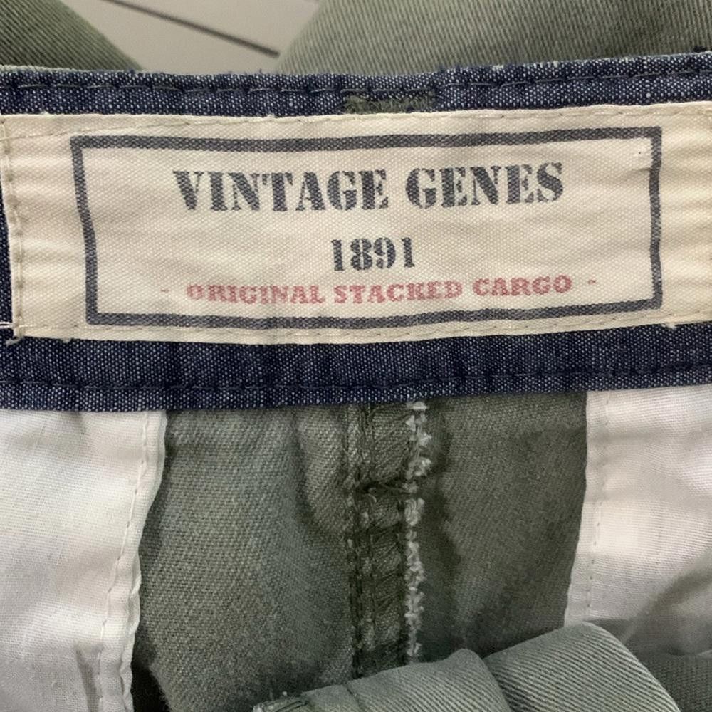 Designer Vintage Genes 1891 Slim Fit Original Stacked Cargo Shorts Size US 36 / EU 52 - 8 Thumbnail